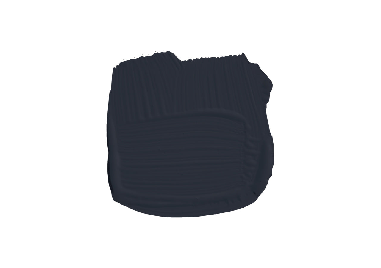 Pitch Black No.256 brush-out swatch