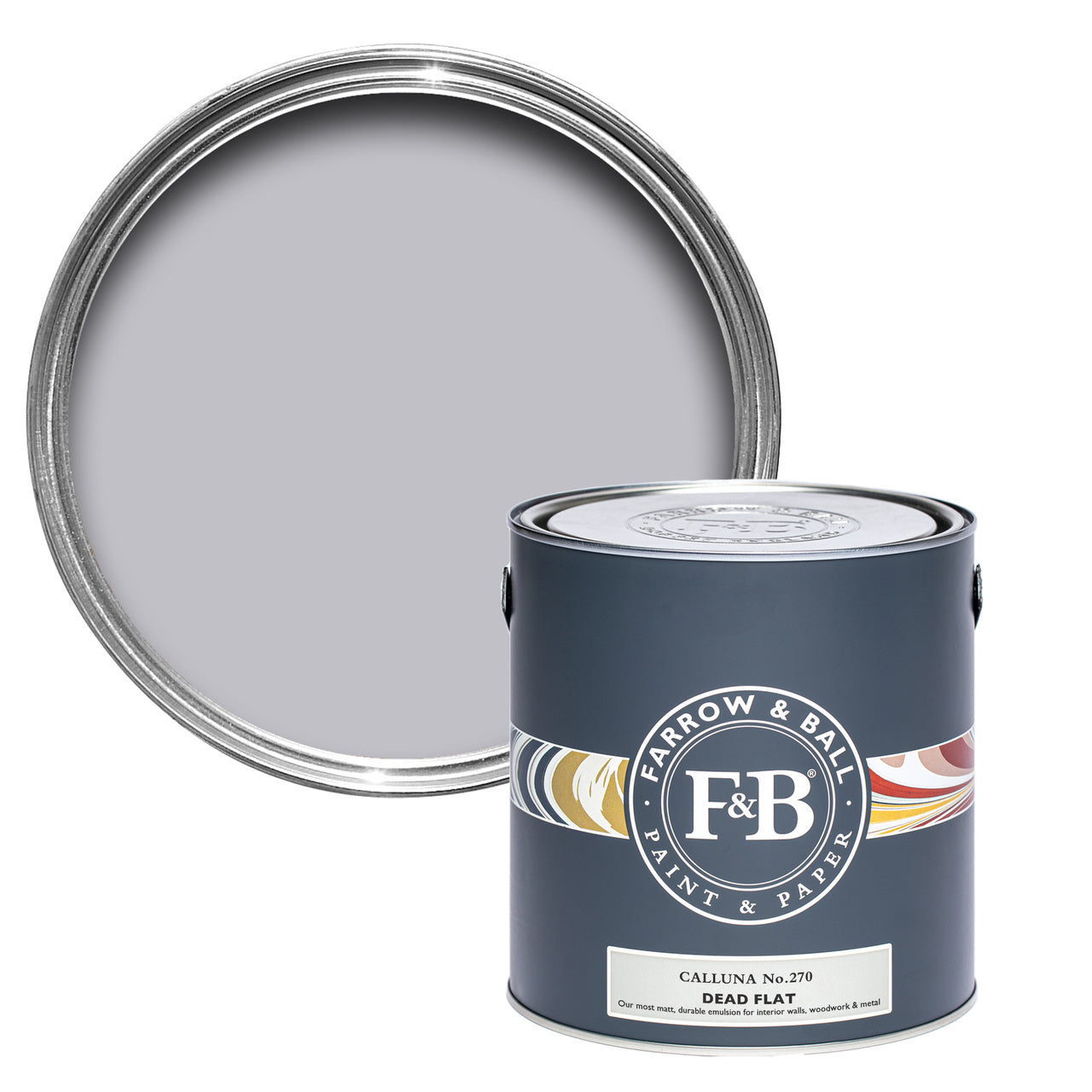 Calluna No.270 paint tin and swatch