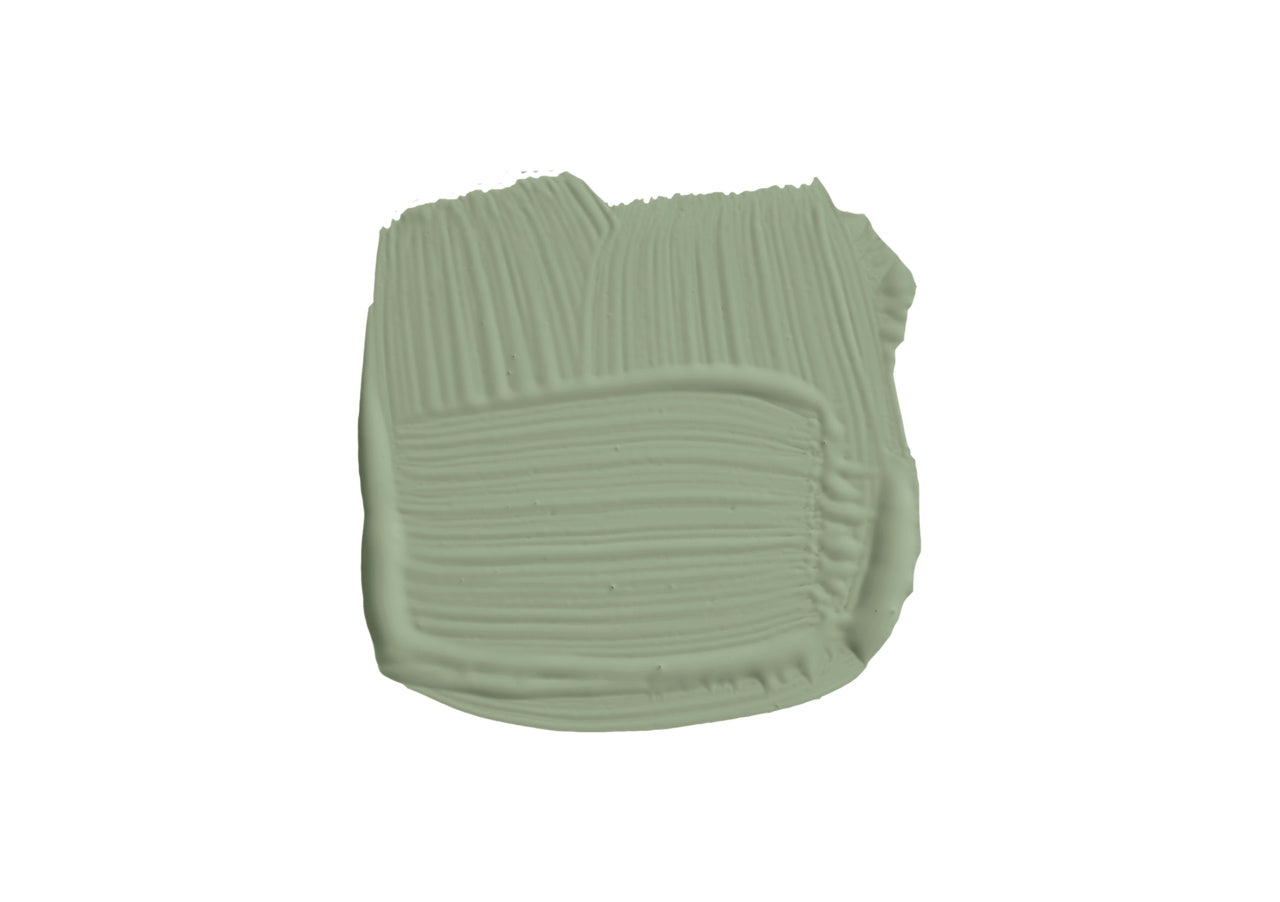 Breakfast Room Green No.81 brush-out swatch