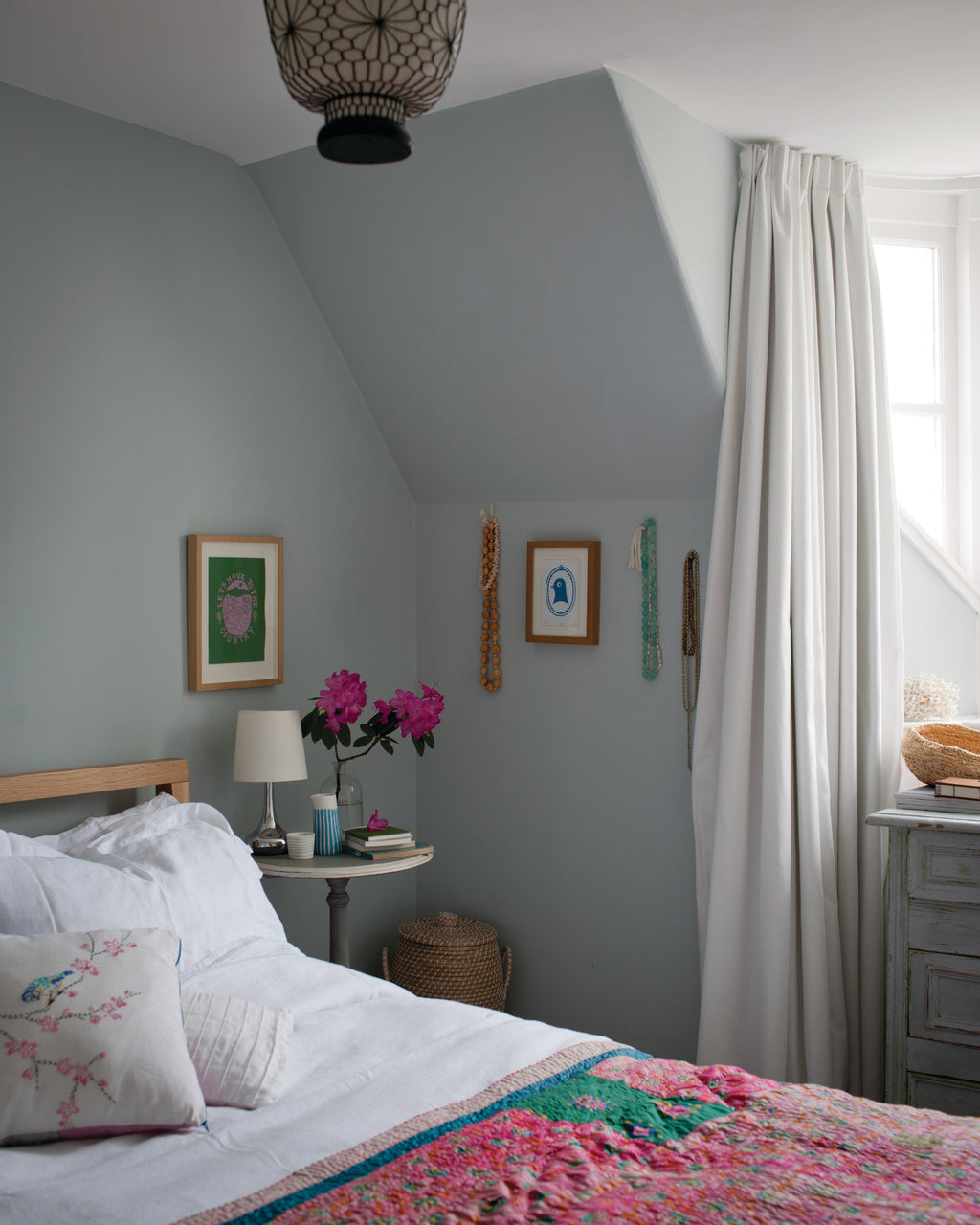 Light Blue No.22 painted room