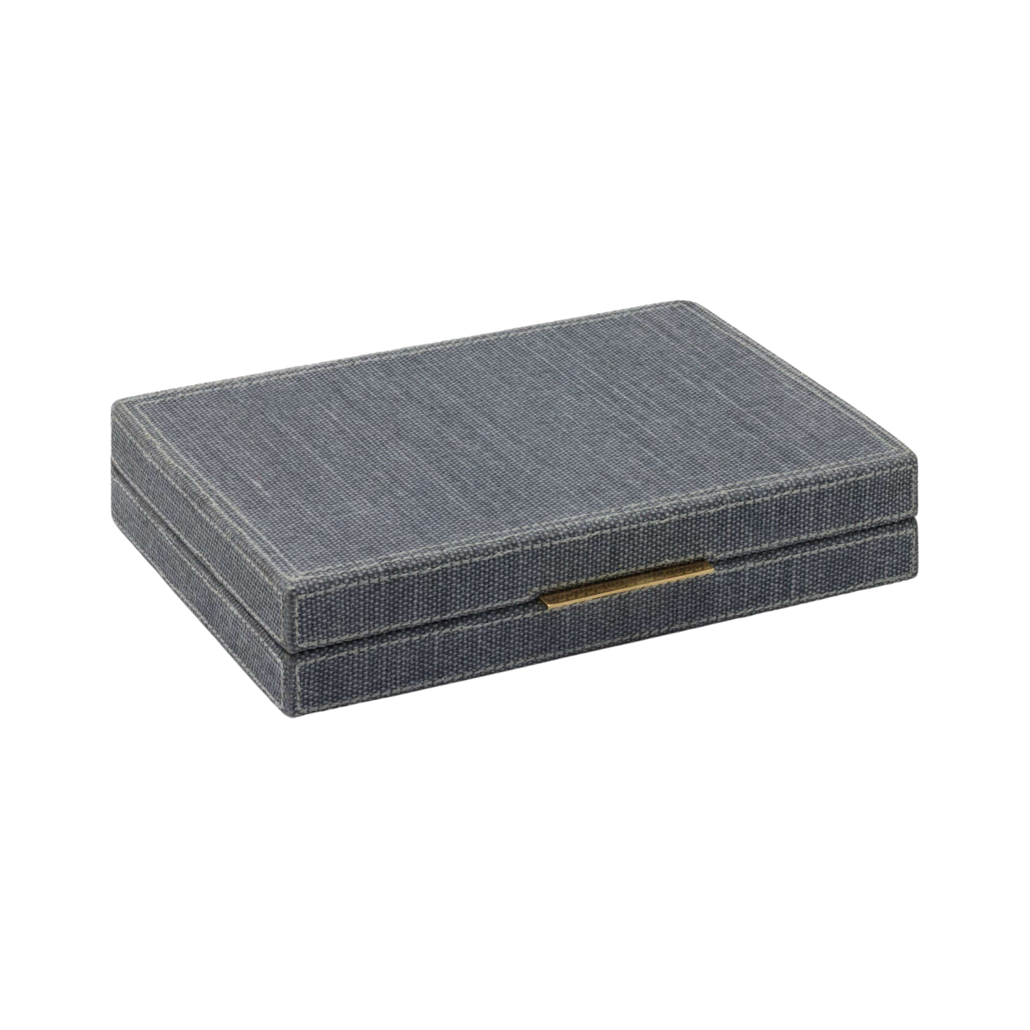 Preston Backgammon Game Set - Slate Blue
