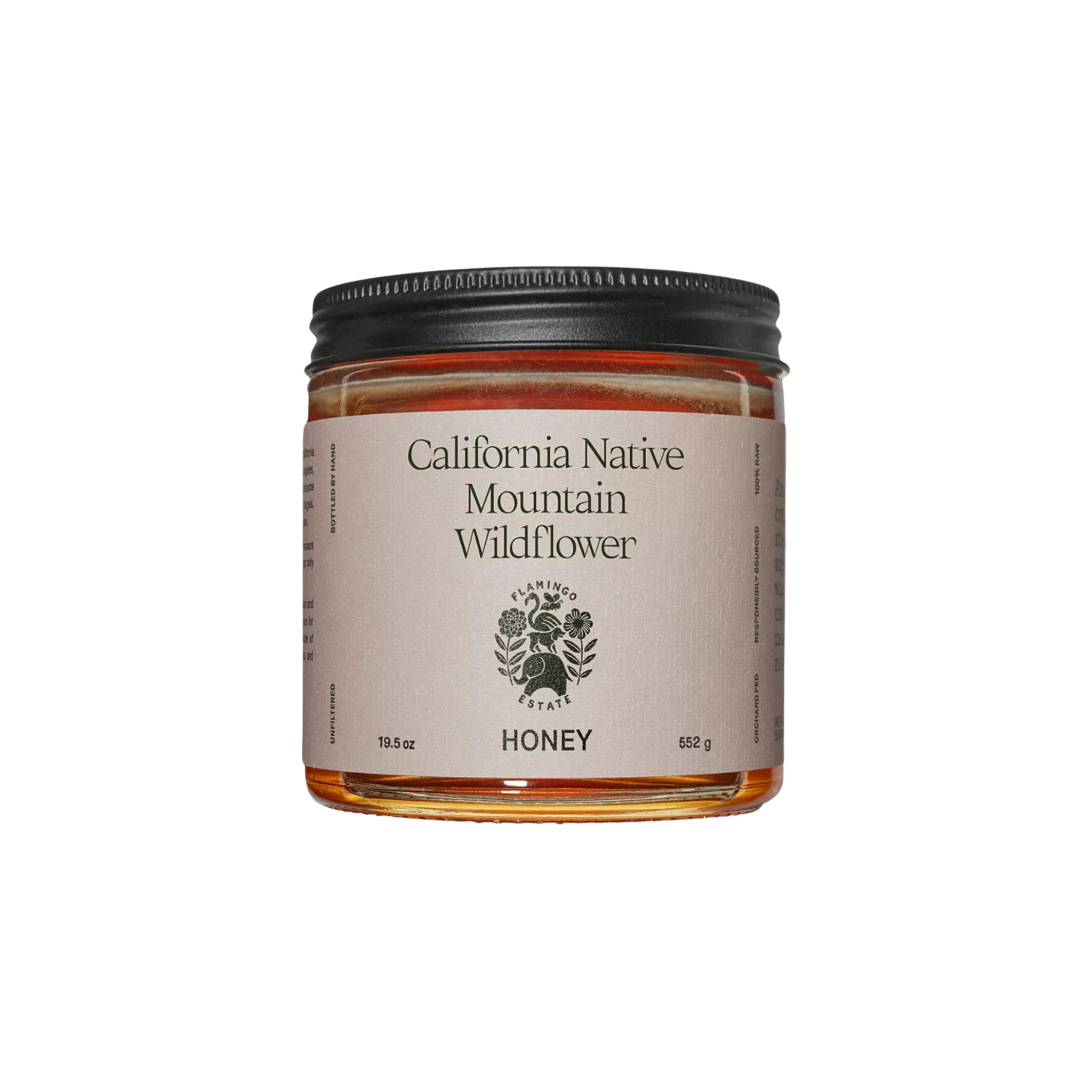 California Native Mountain Wildflower Honey