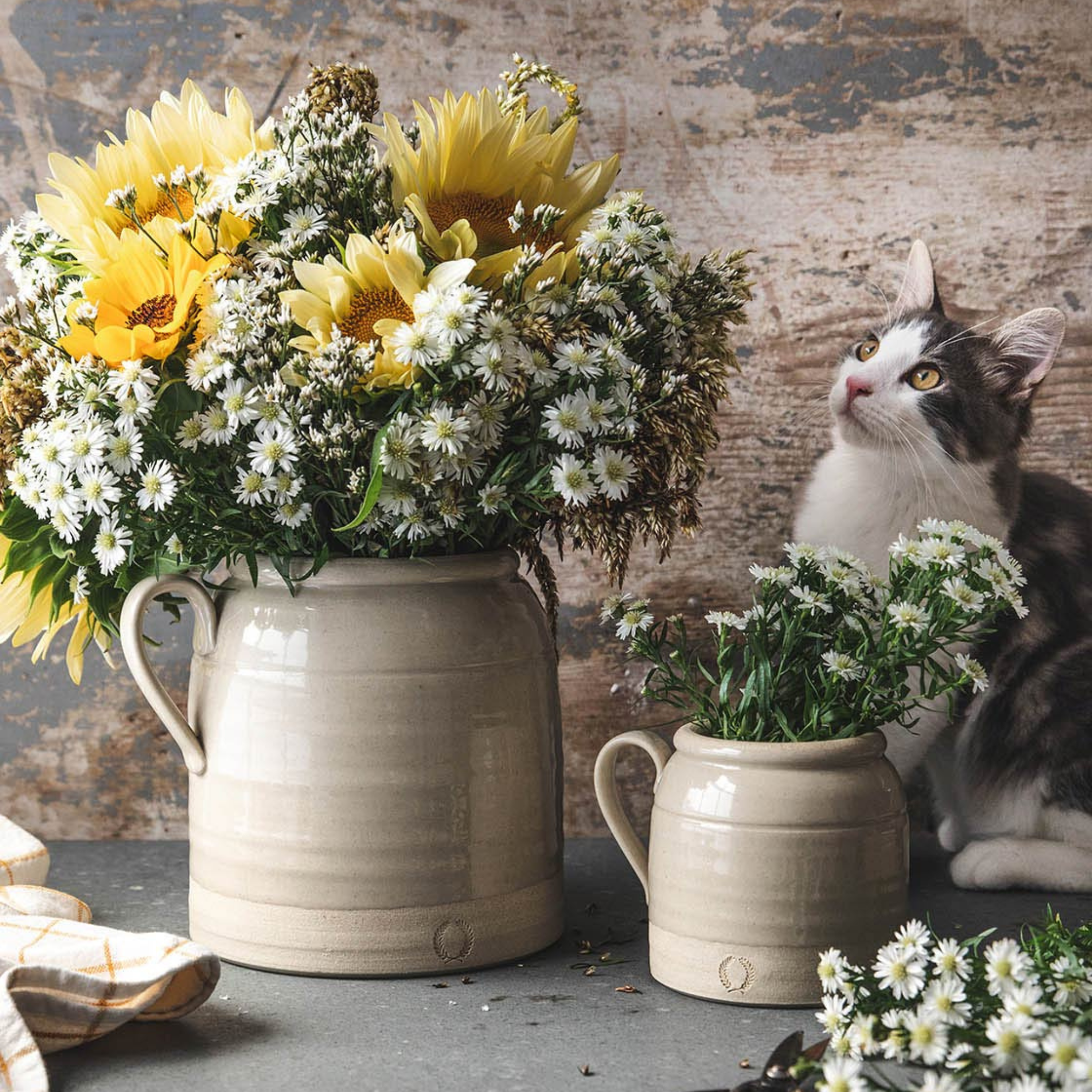 French Country Crock - Oat