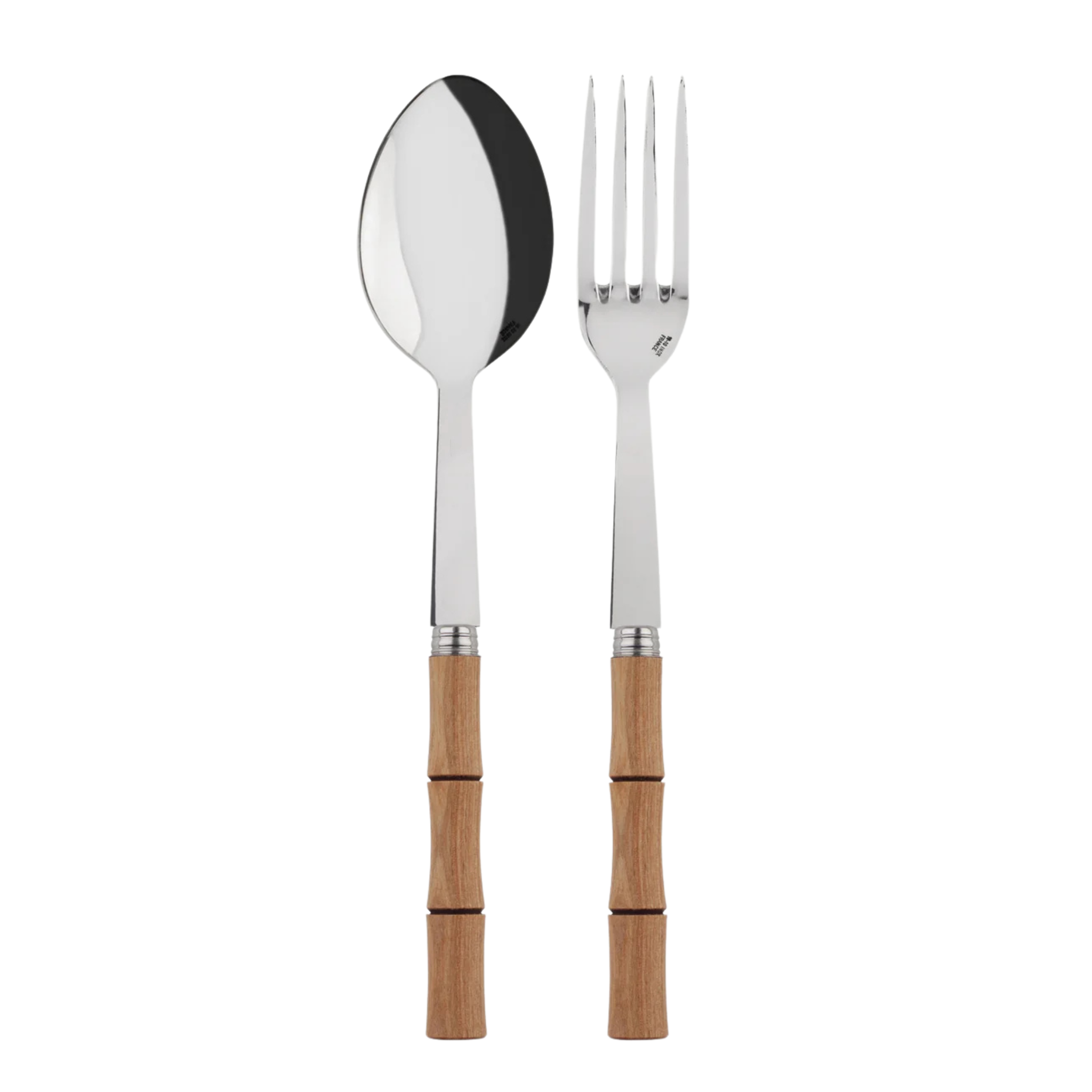 Bamboo Serving Set - Light Press Wood