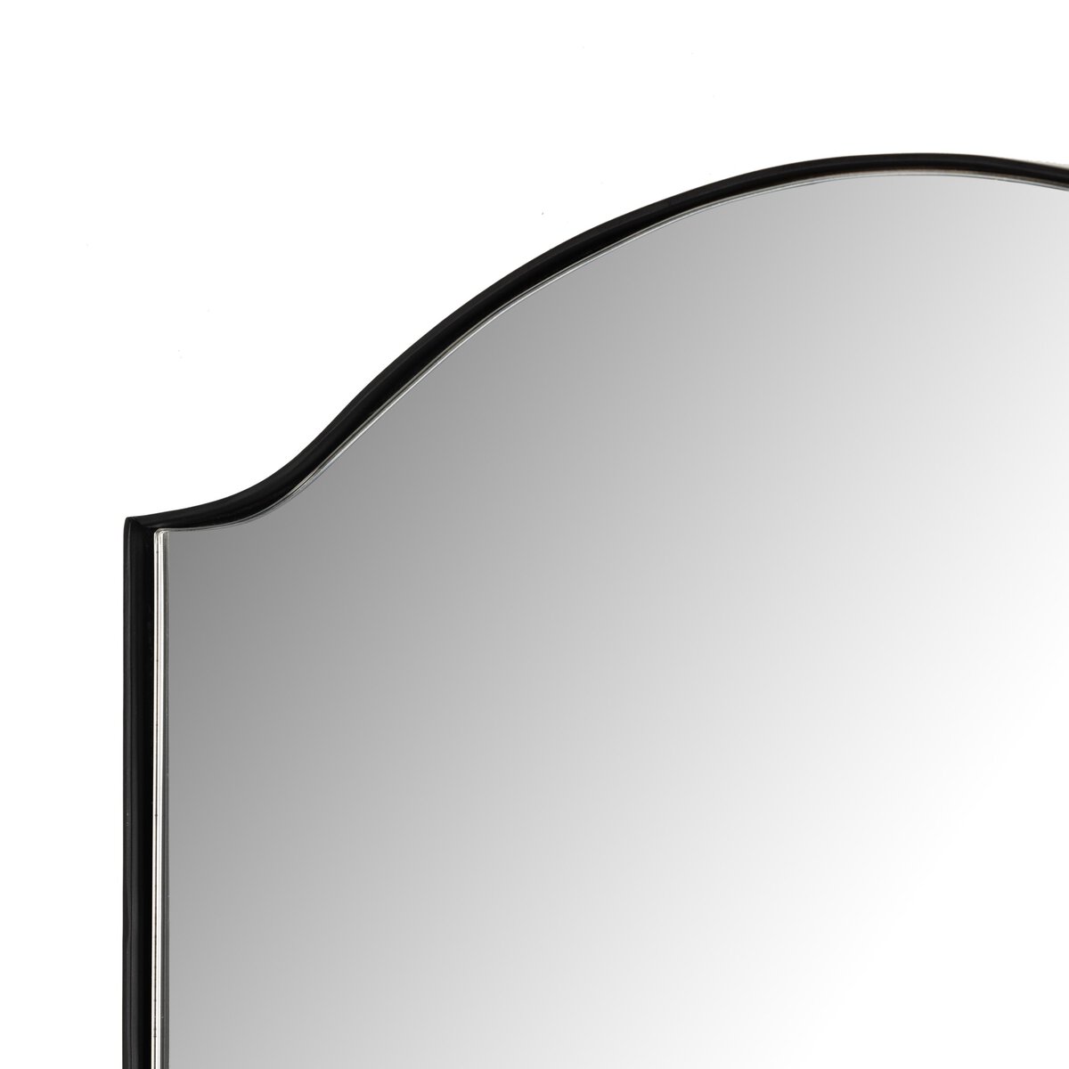 Small Iron Arched Mirror