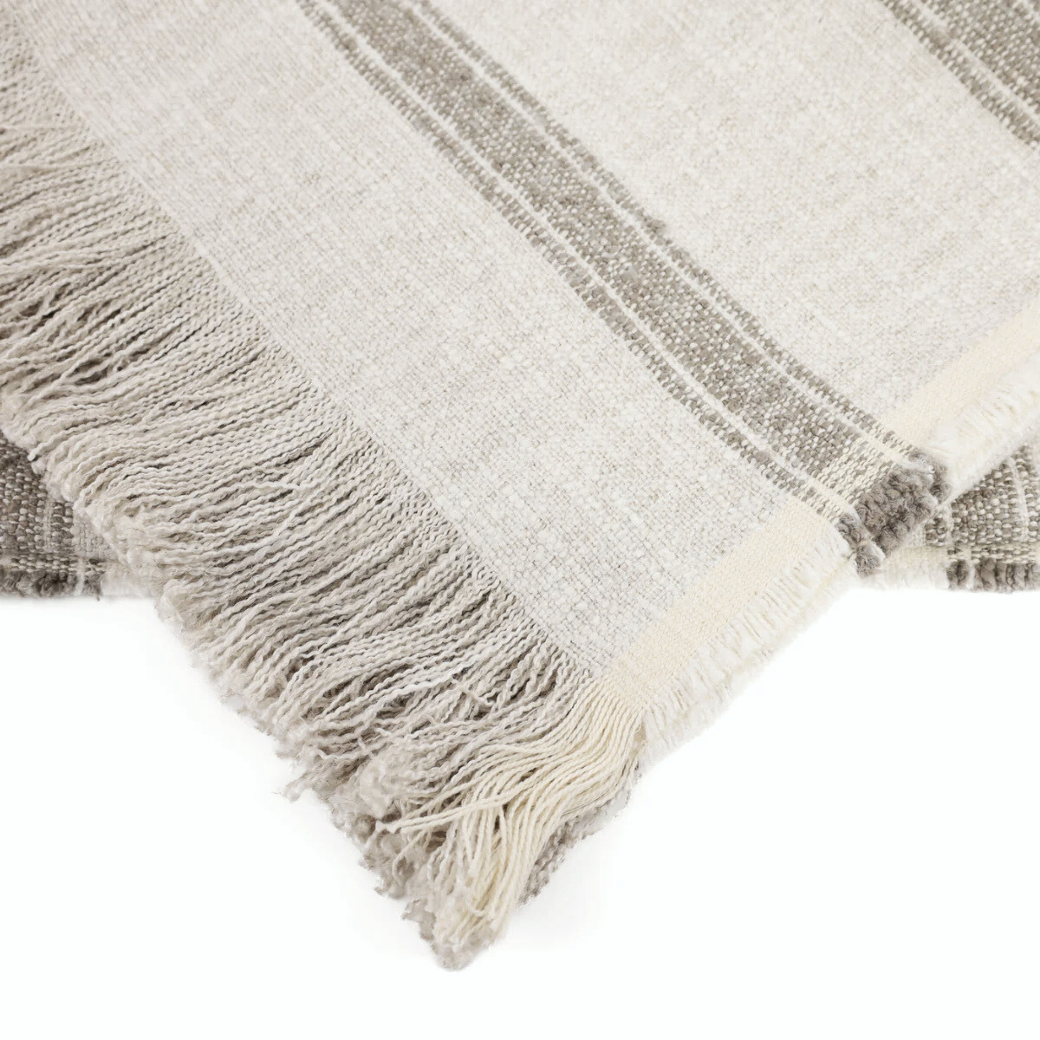 Dalton Throw - Natural & Mink