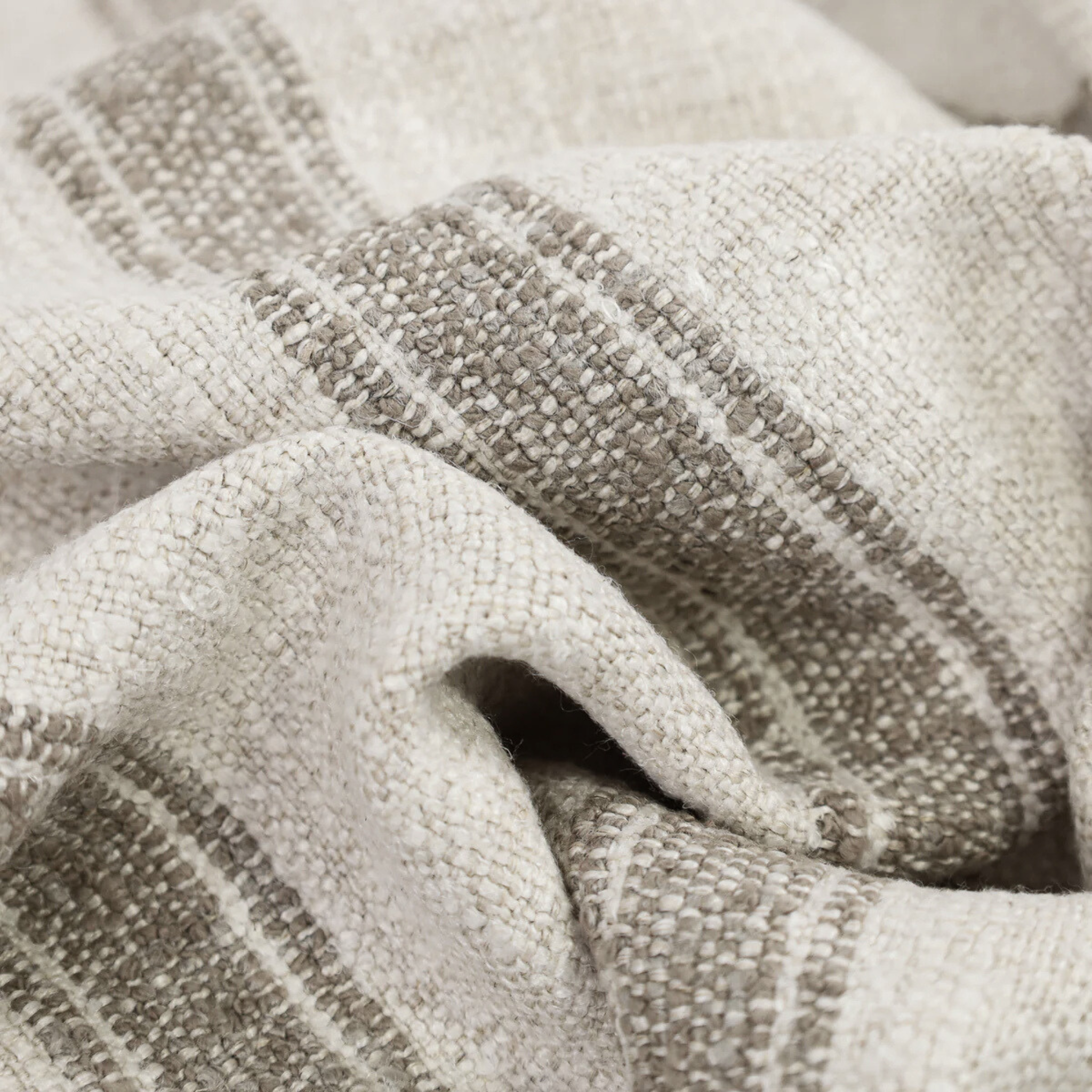 Dalton Throw - Natural & Mink