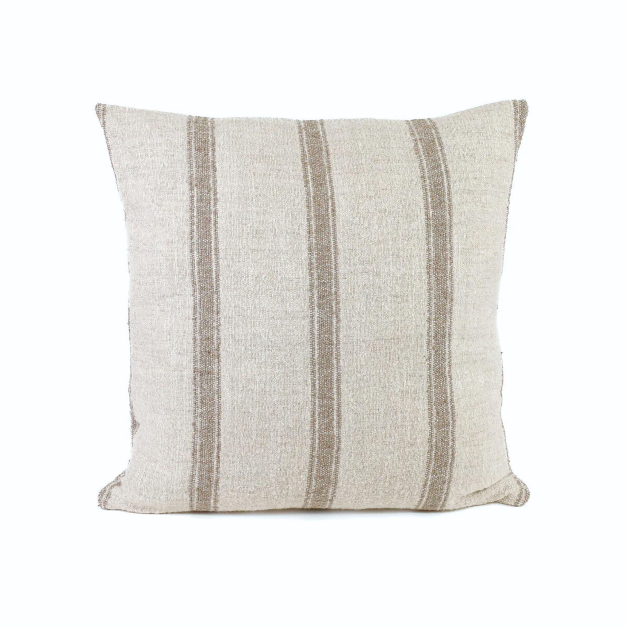 Dalton Pillow - Natural & Mink