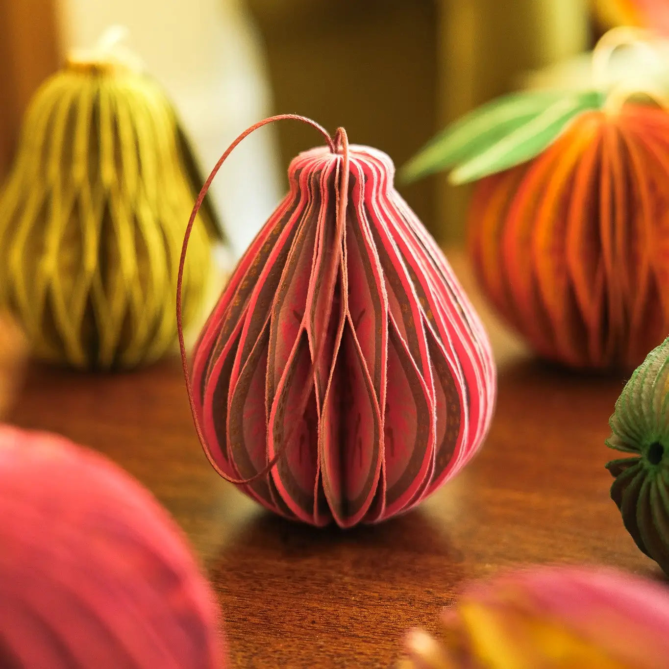 Fig Honeycomb Ornament