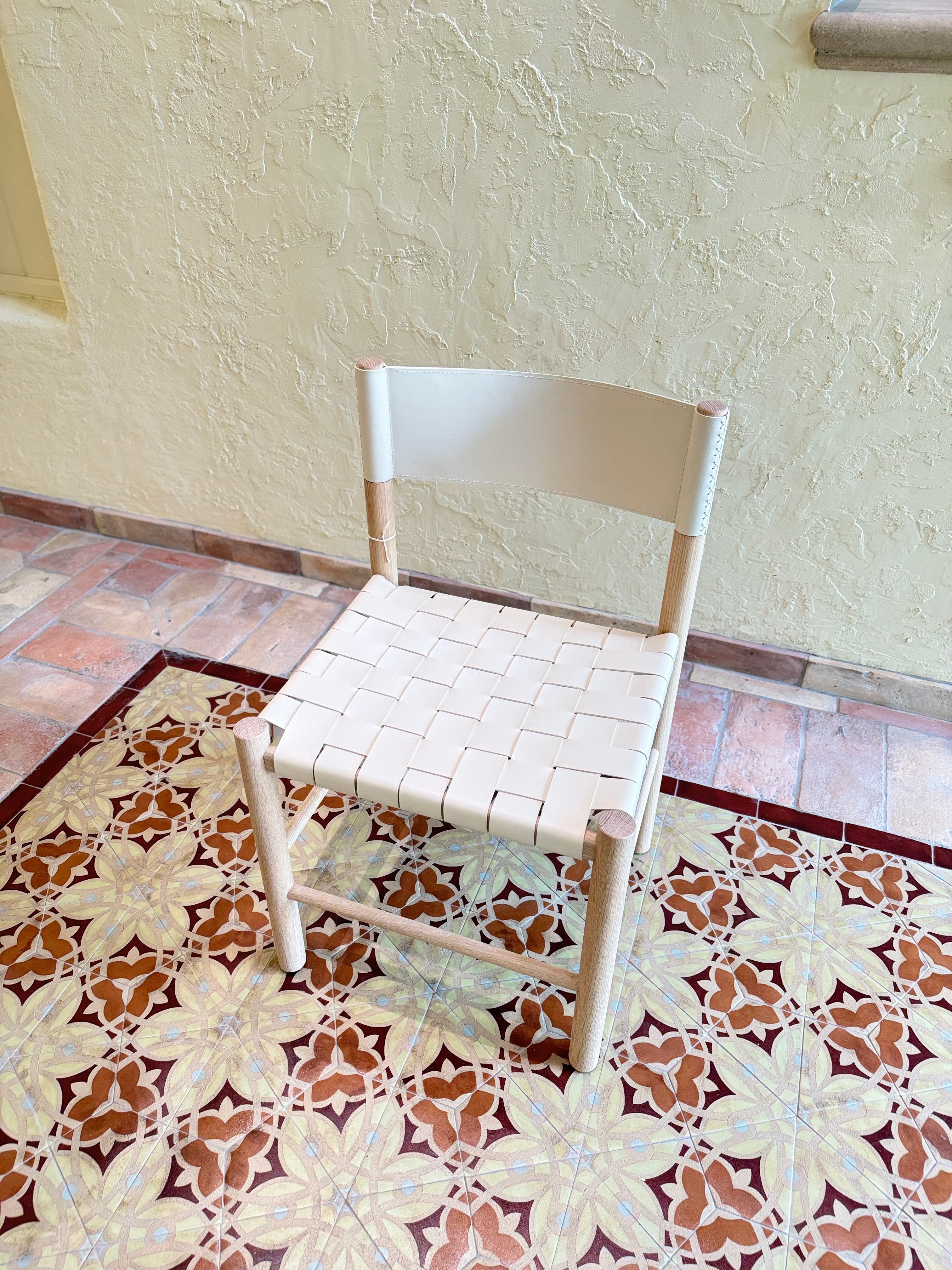 Flag Chair - White Oak