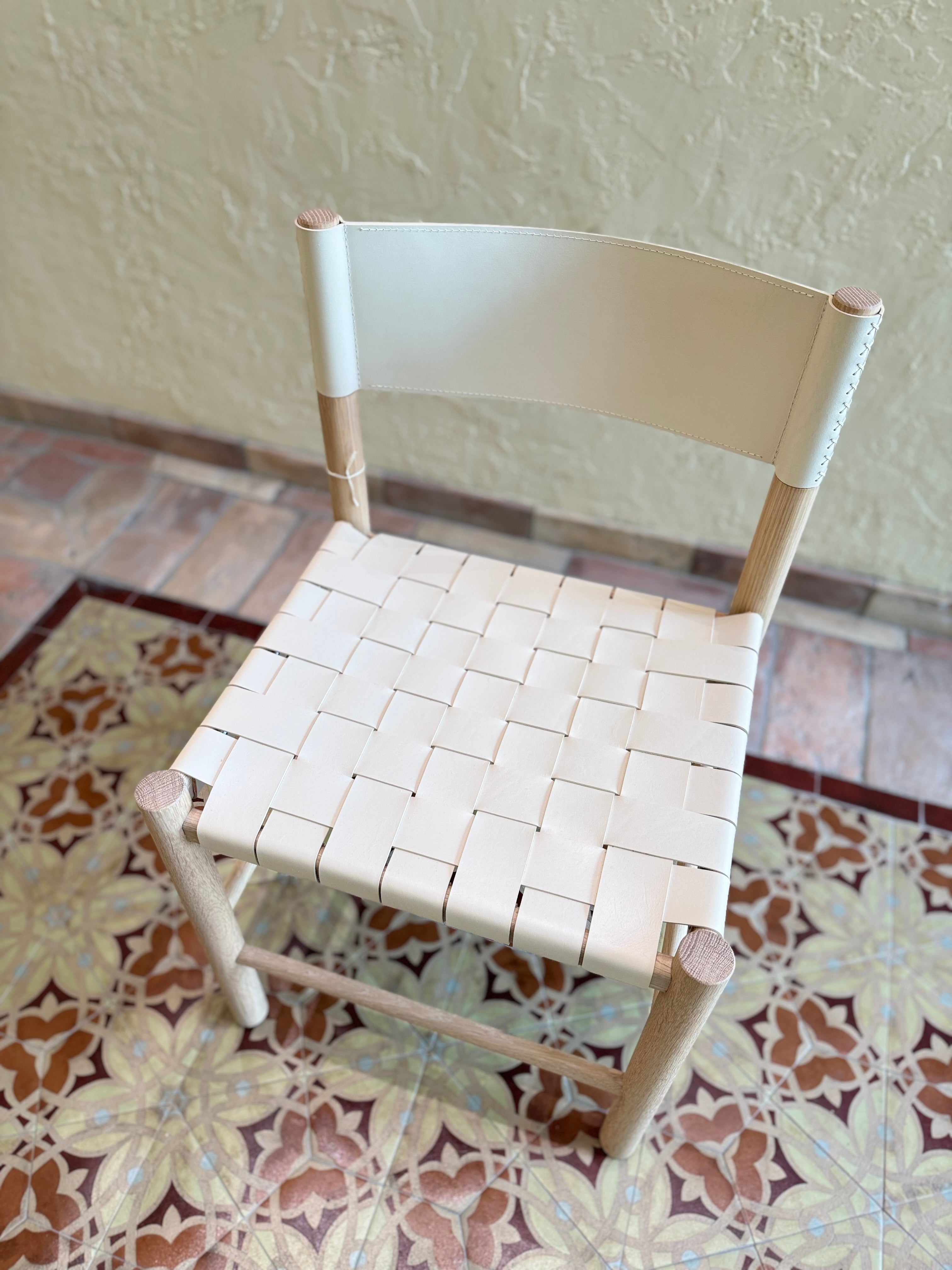 Flag Chair - White Oak