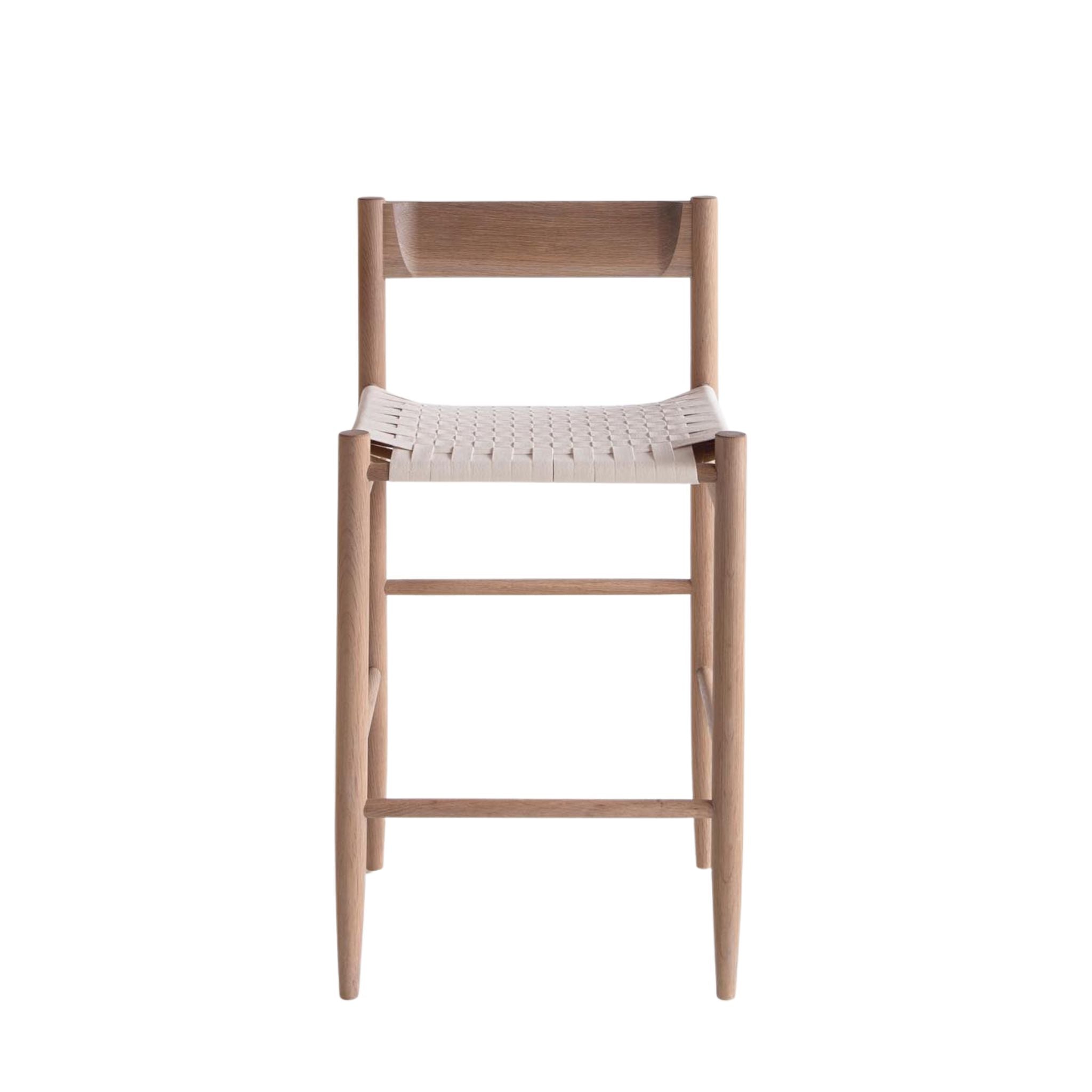 Gaon Counter Stool - White Oak