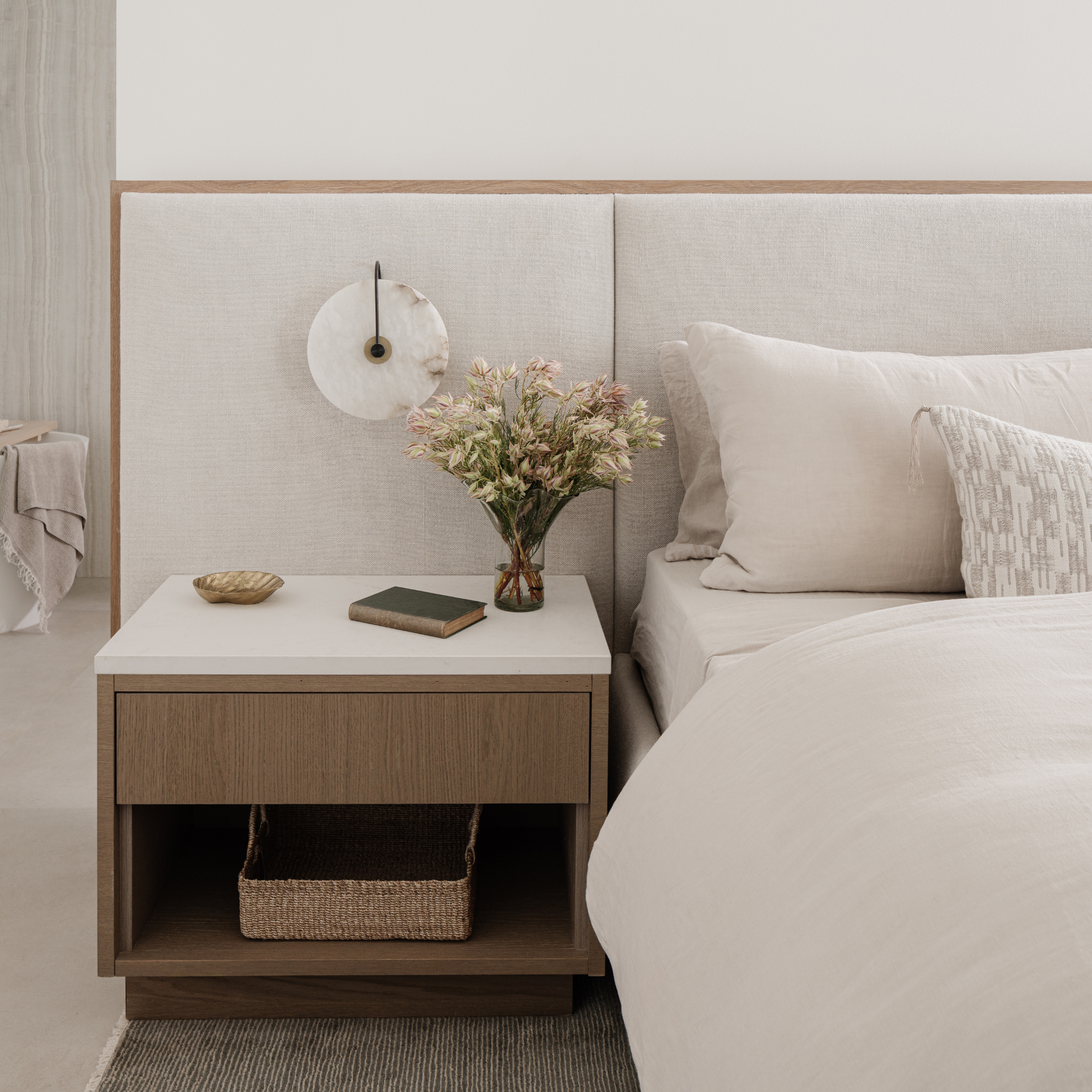 Stephanie Abaca Rectangular Tray - Set of 2