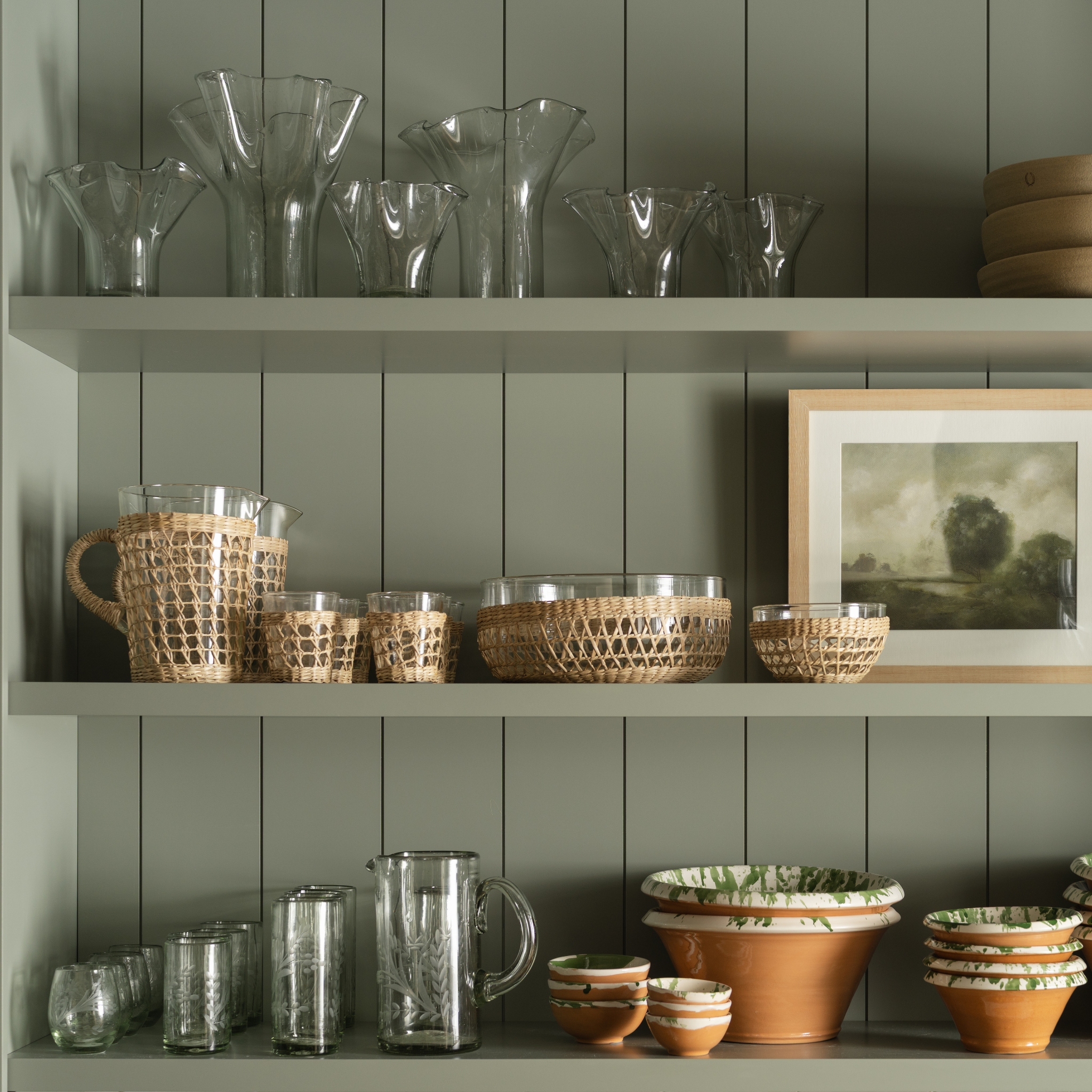 Seagrass Cage Low Bowl