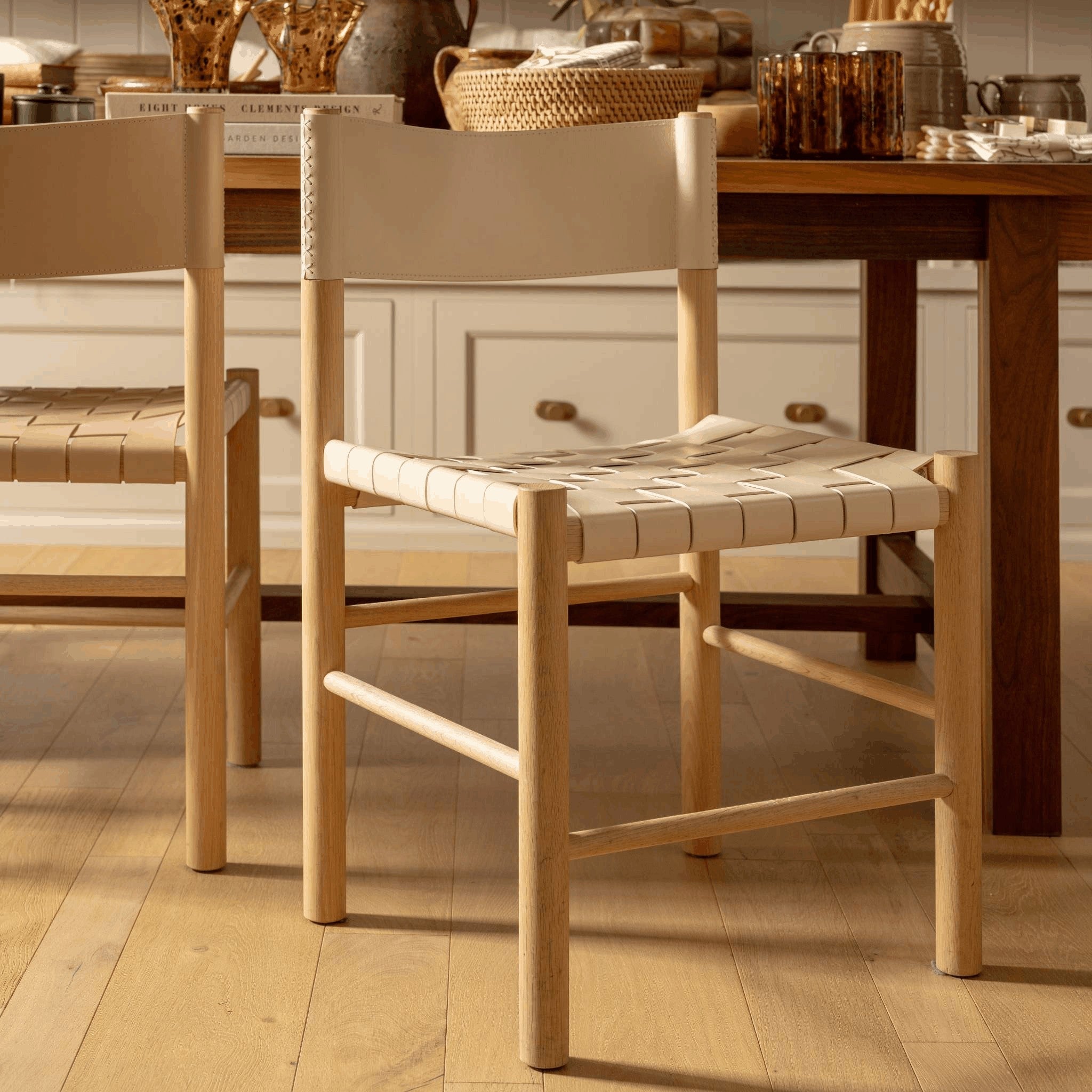 Flag Chair - White Oak