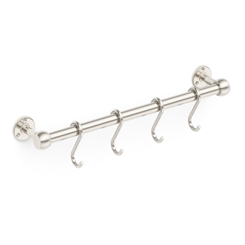 Cotswold Brass Pot Rail & S Hooks
