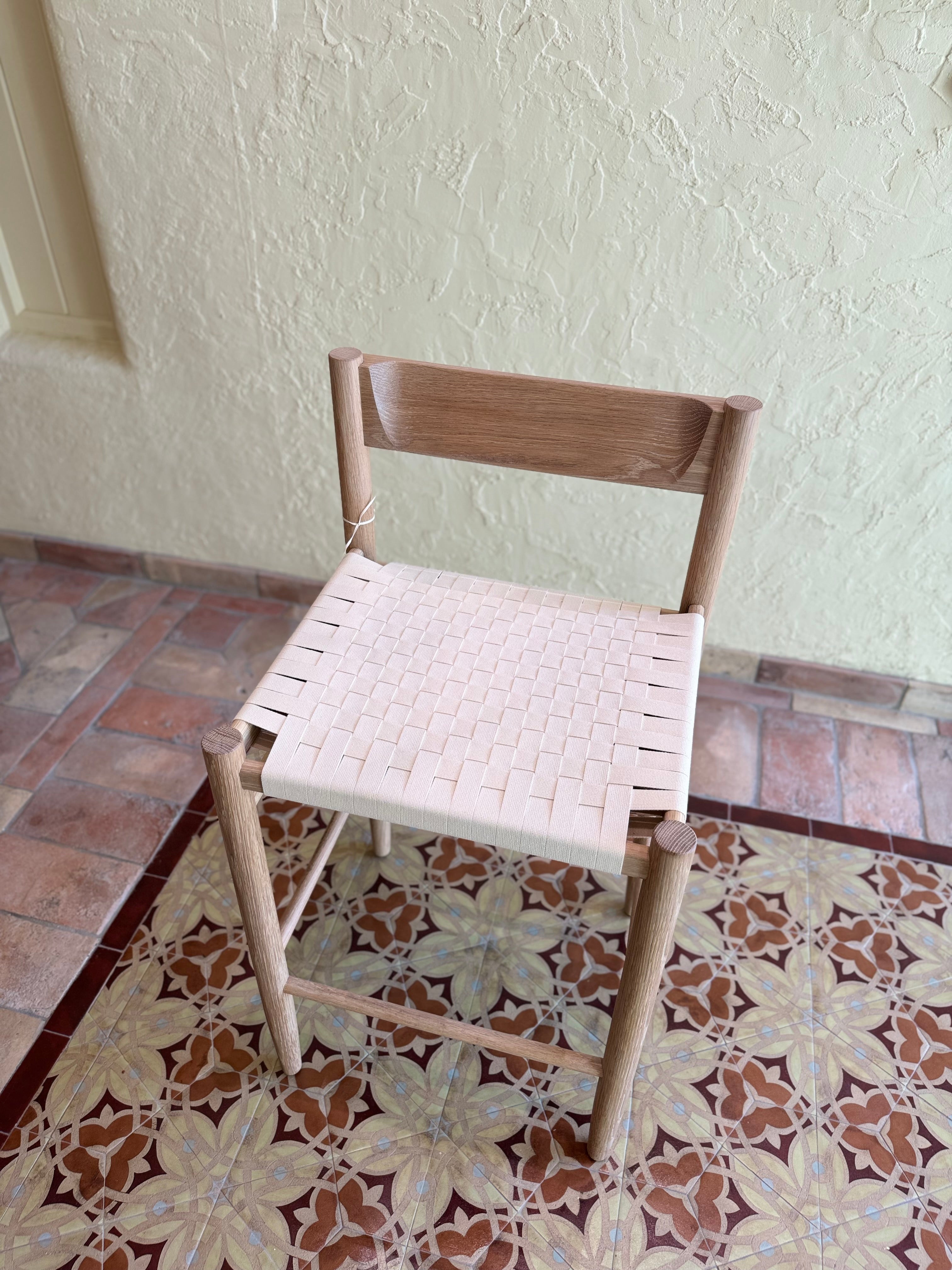 Gaon Counter Stool - White Oak