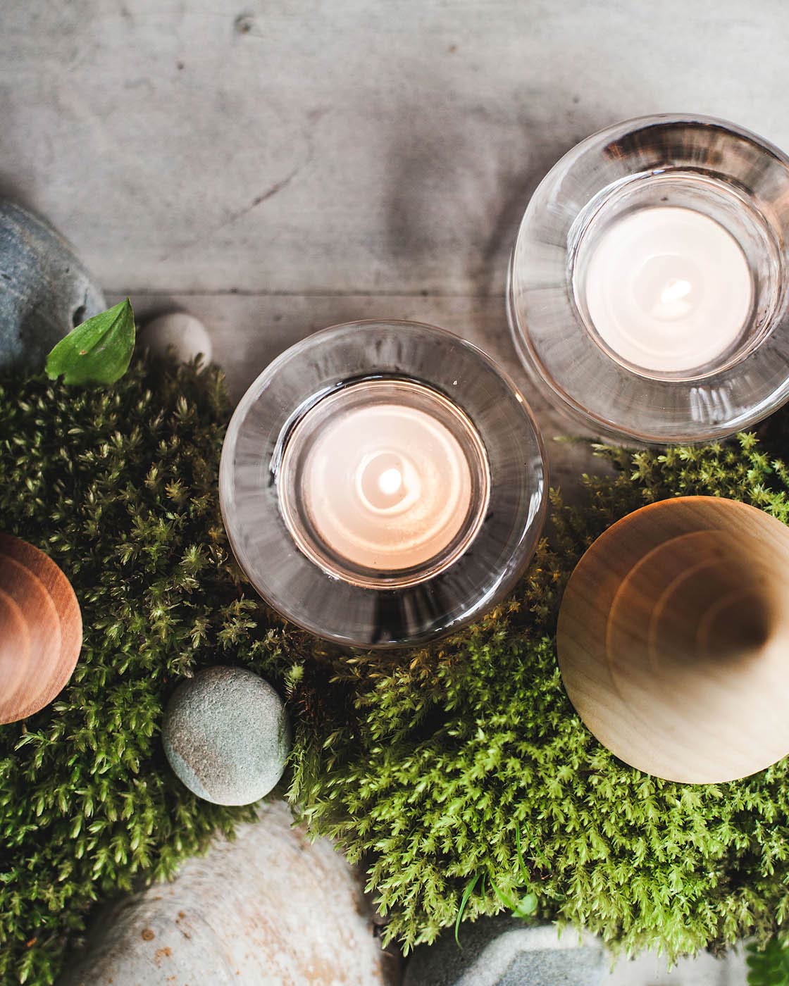 Riverstone Tealight - Clear