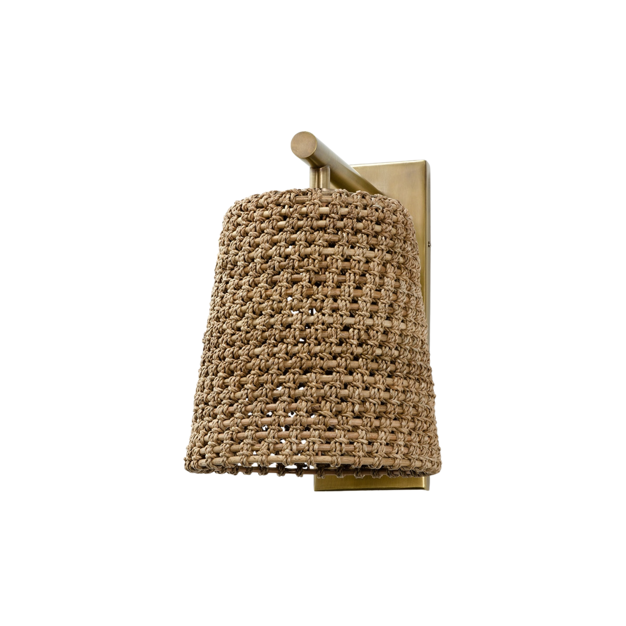 Green Oaks Sconce - Antique Brass