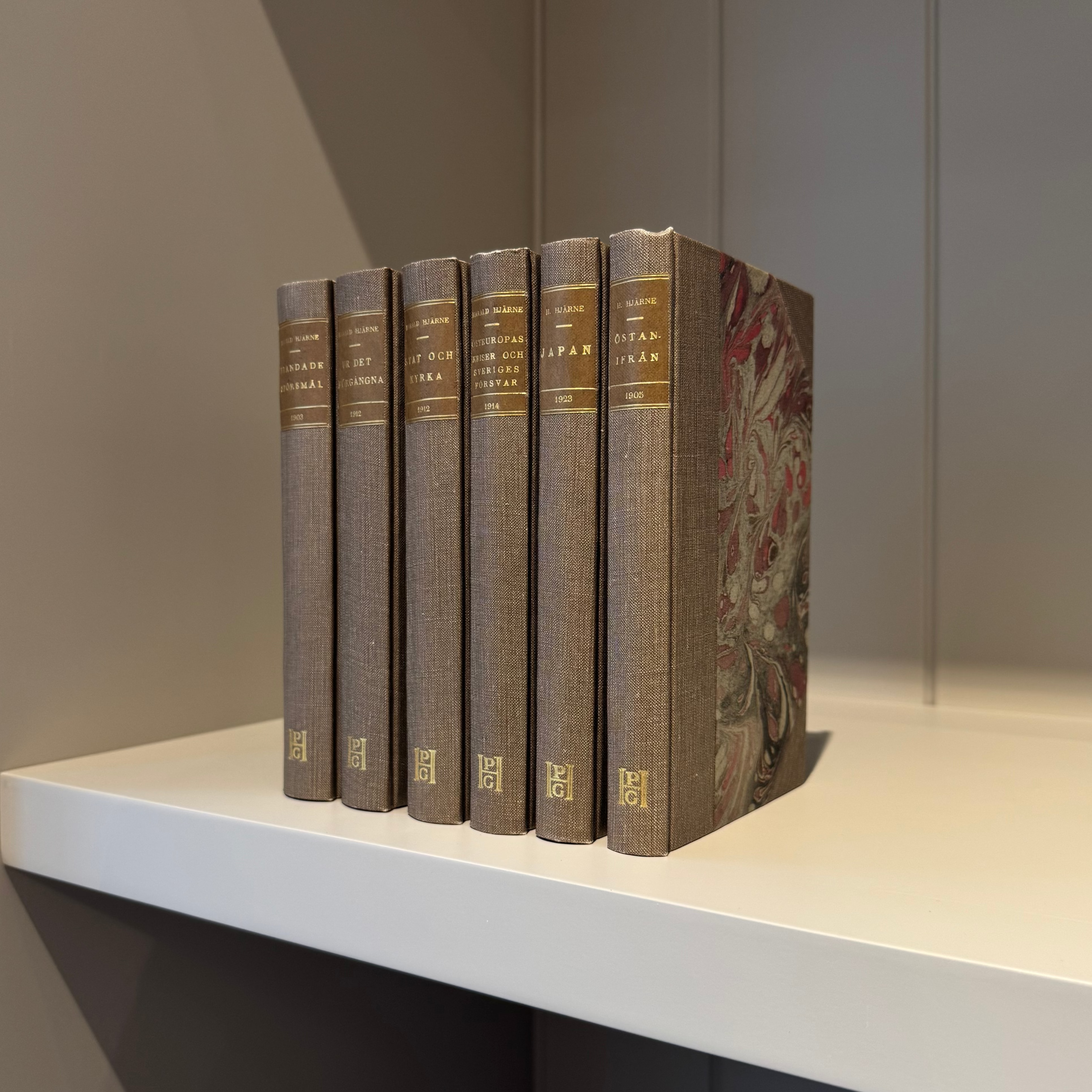 Harald Hjärne, Collected Historical and Political Writings, 1903-1923 - Book Set (S6)