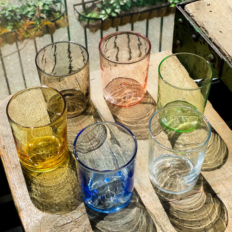 10 oz. Glass Tumbler - Amber