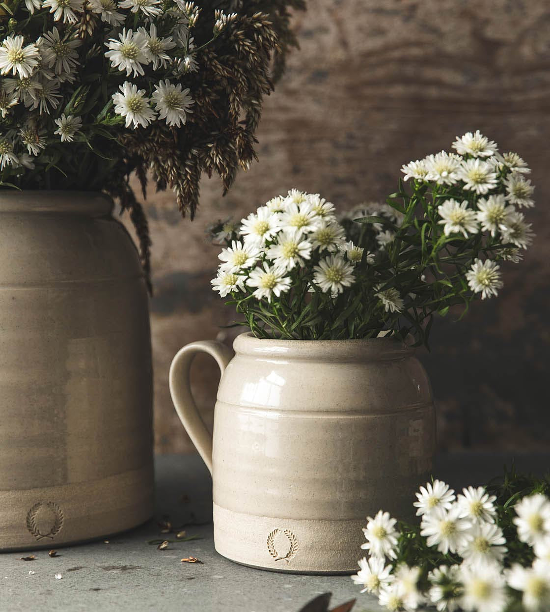 French Country Crock - Oat