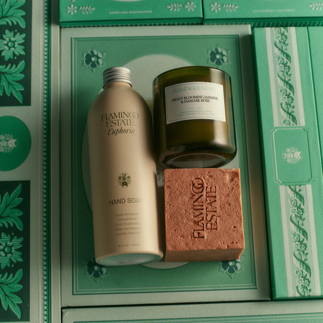 Jasmine & Rose Bath Set