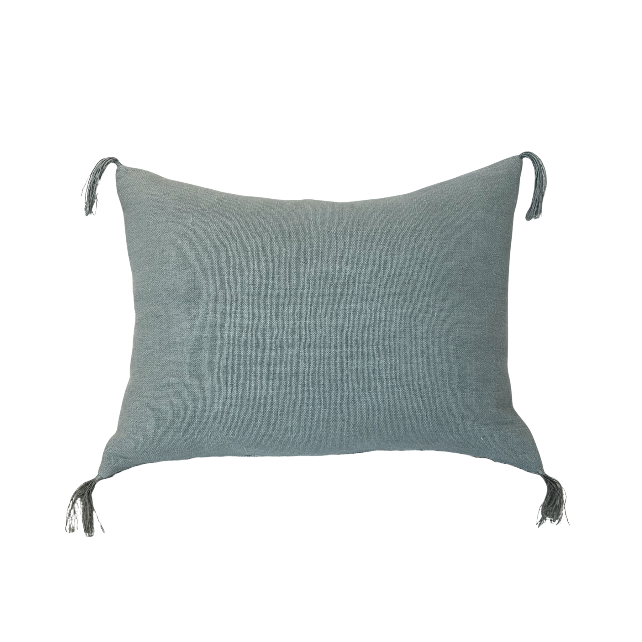 Naia Teal Lumbar Pillow
