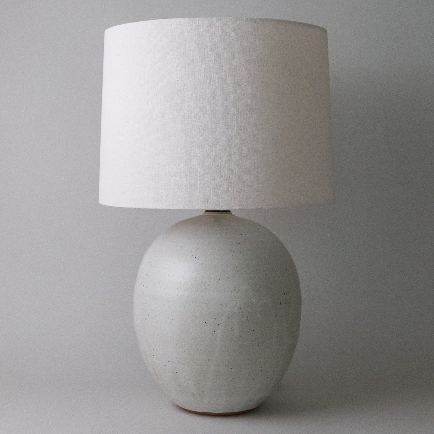 Large Orb Lamp - Ivory
