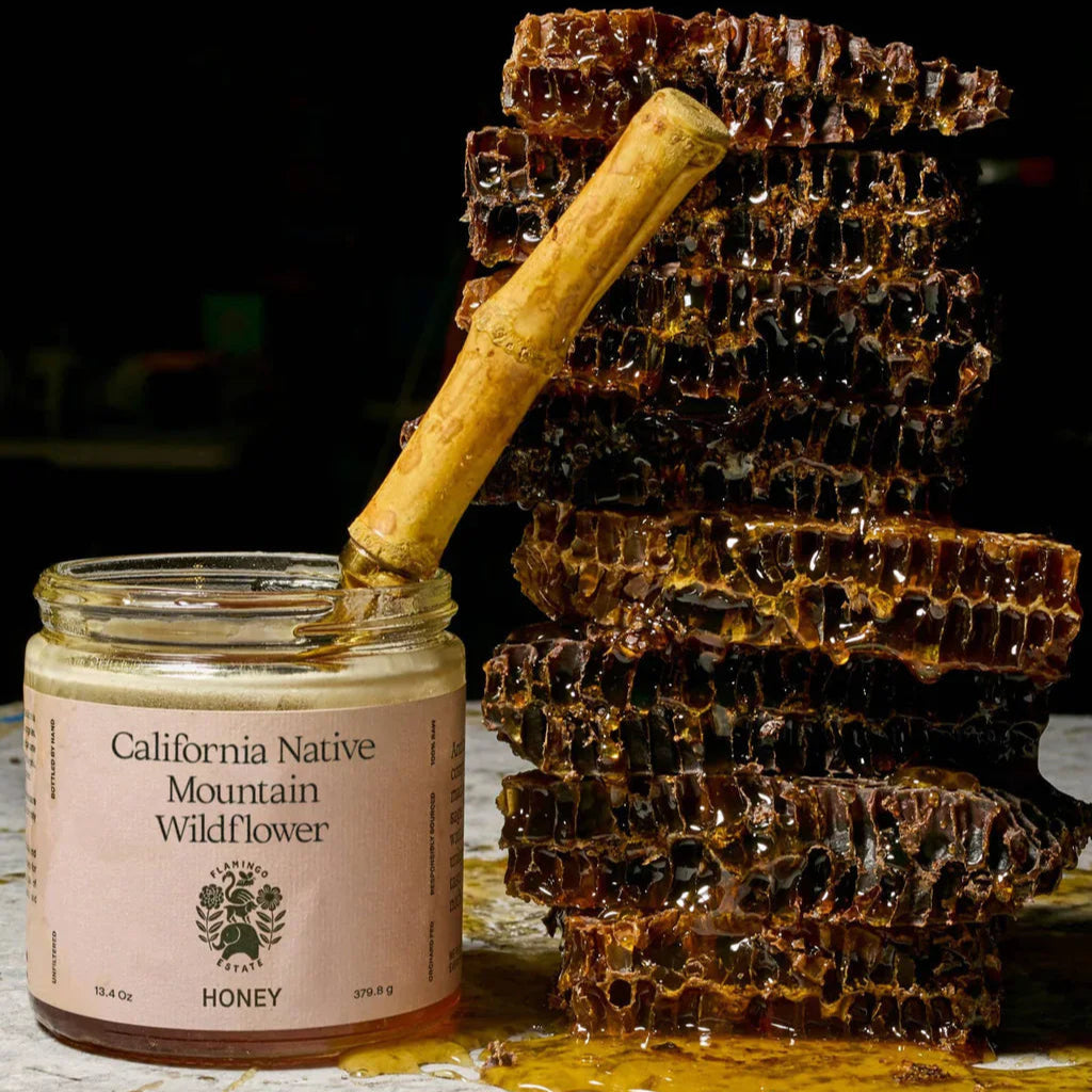 California Native Mountain Wildflower Honey