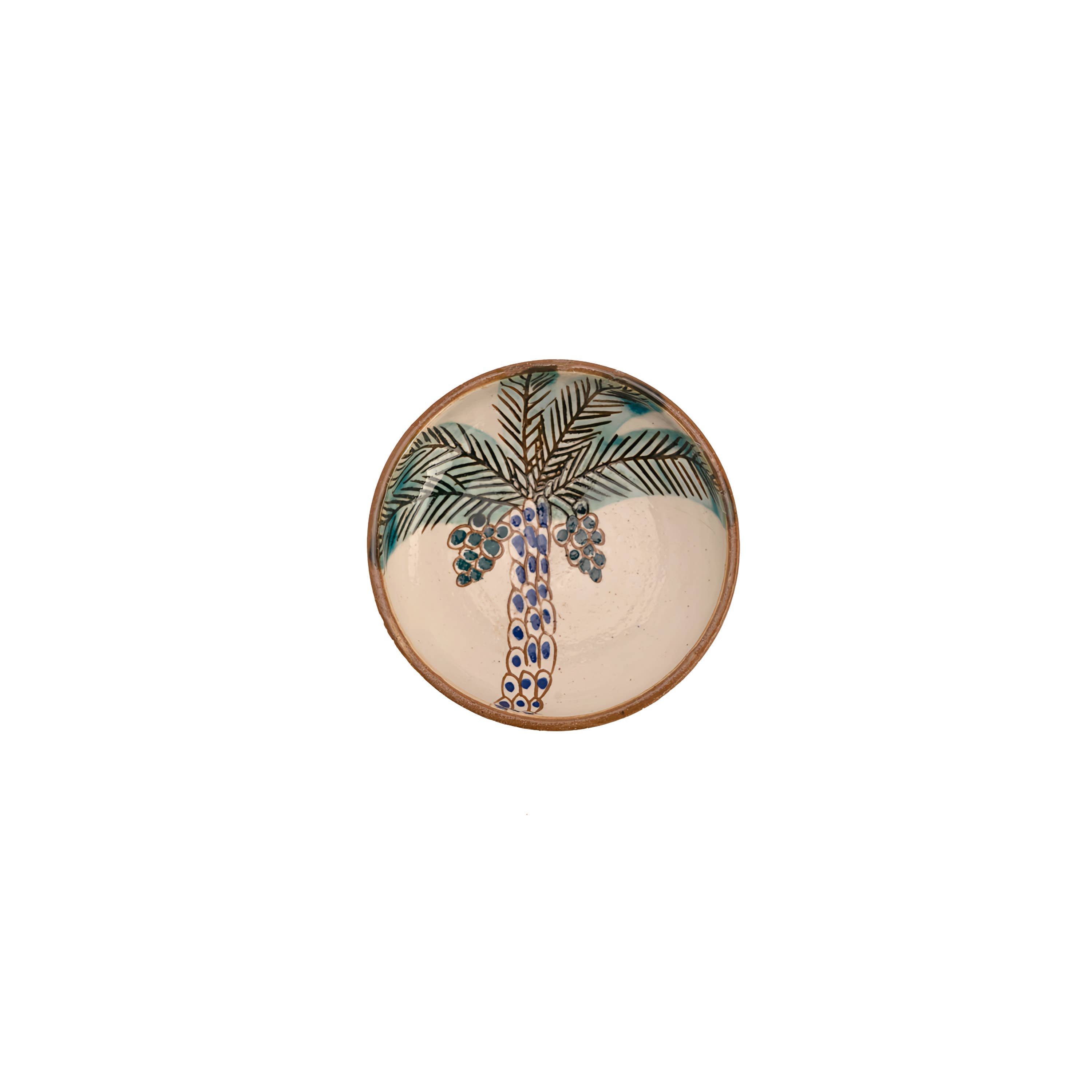 Palm Mini Ceramic Plate