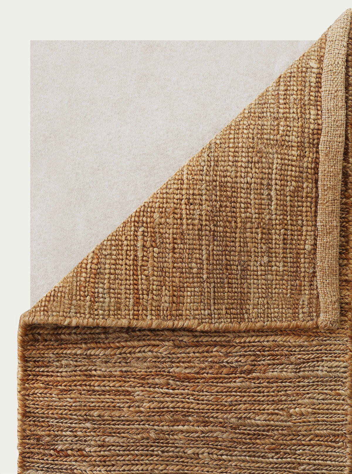 Armadillo Rug Pad by Armadillo, needlefelt rug pad rug, styled in a room at Calimia Home