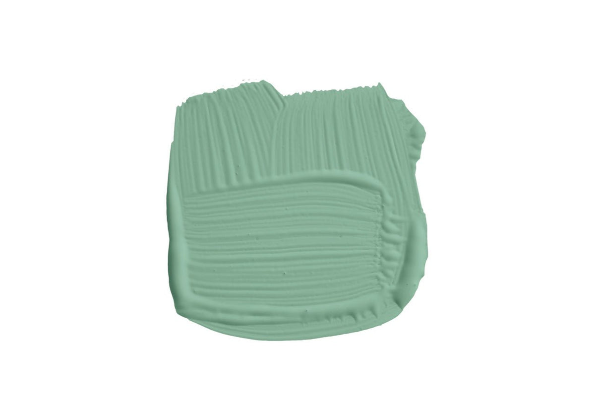 Farrow & Ball Arsenic No.214 brush-out swatch