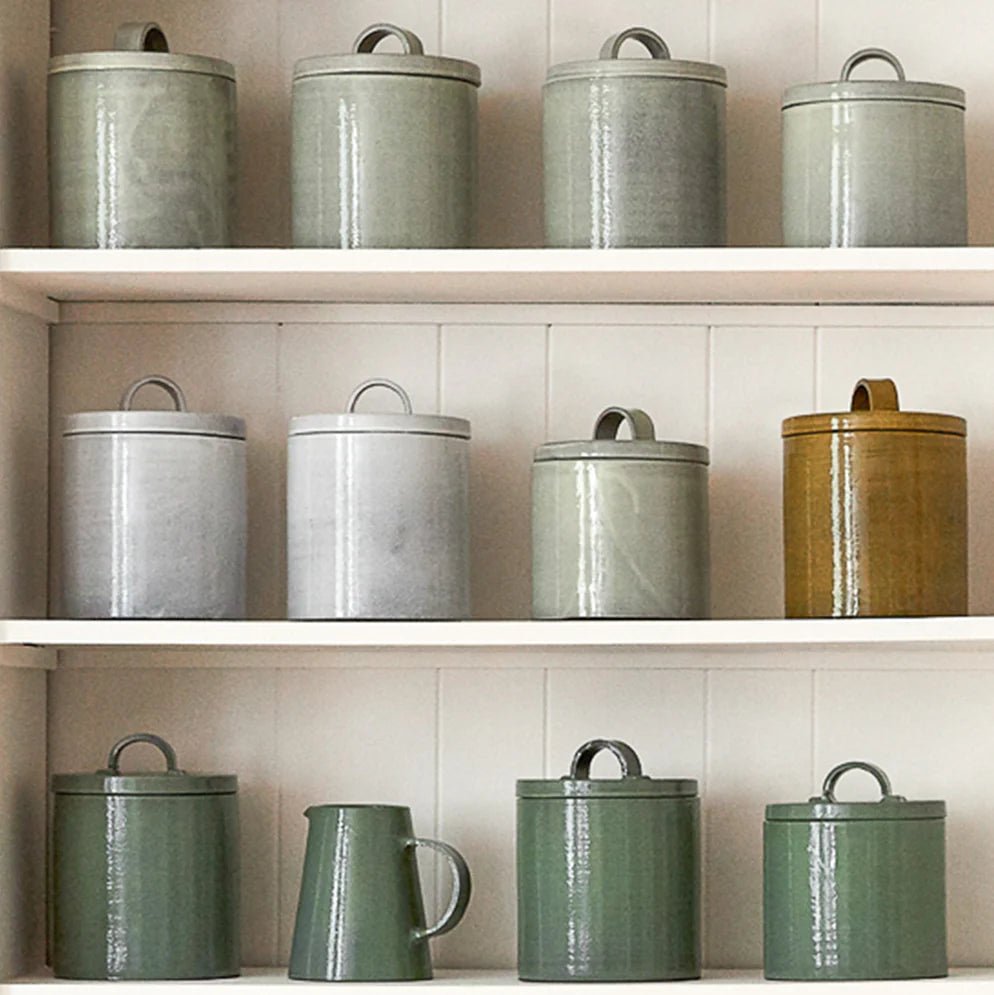 Assisi Dry Goods Canister - Dove Grey