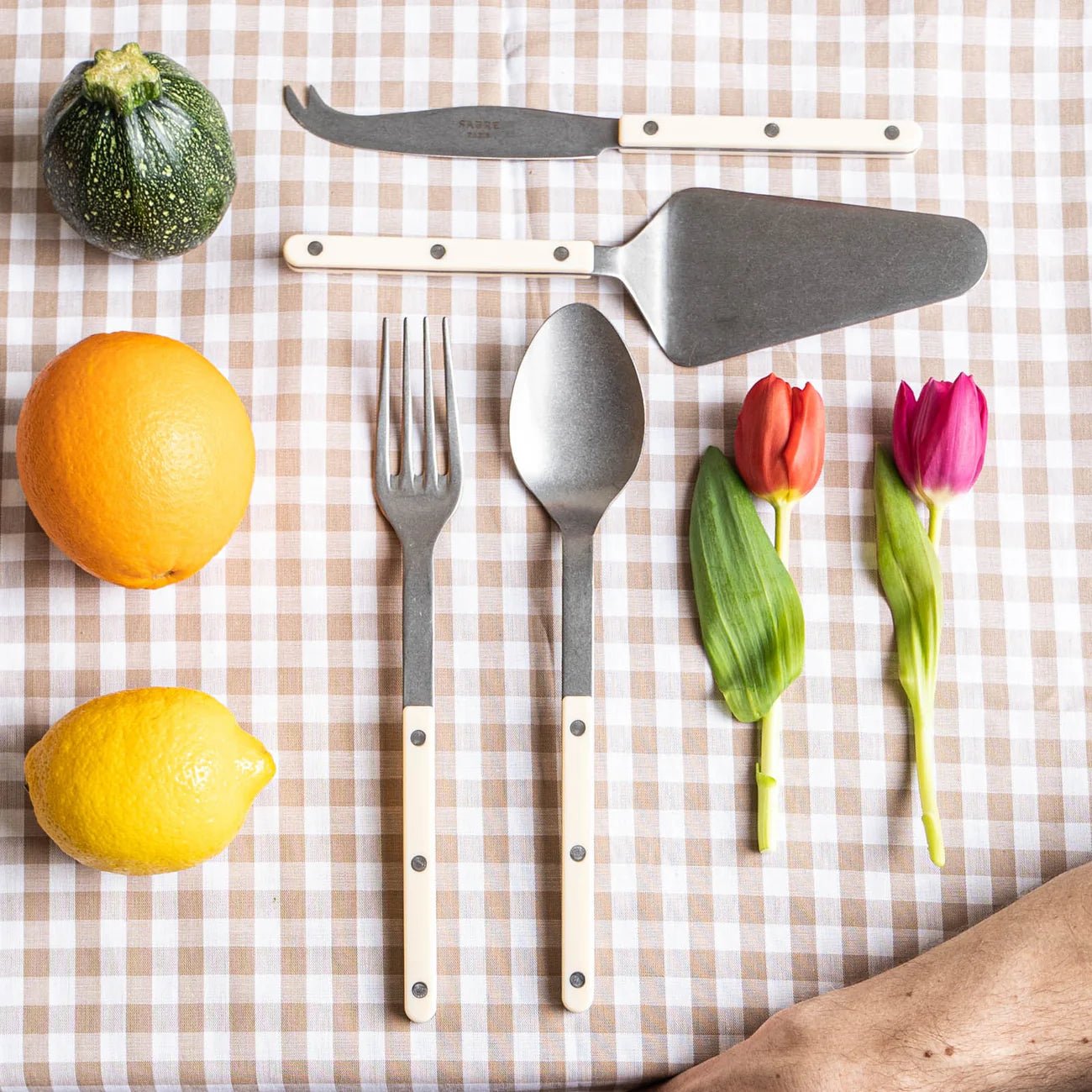 Bistrot Set of 4 Serving Pieces - Ivory