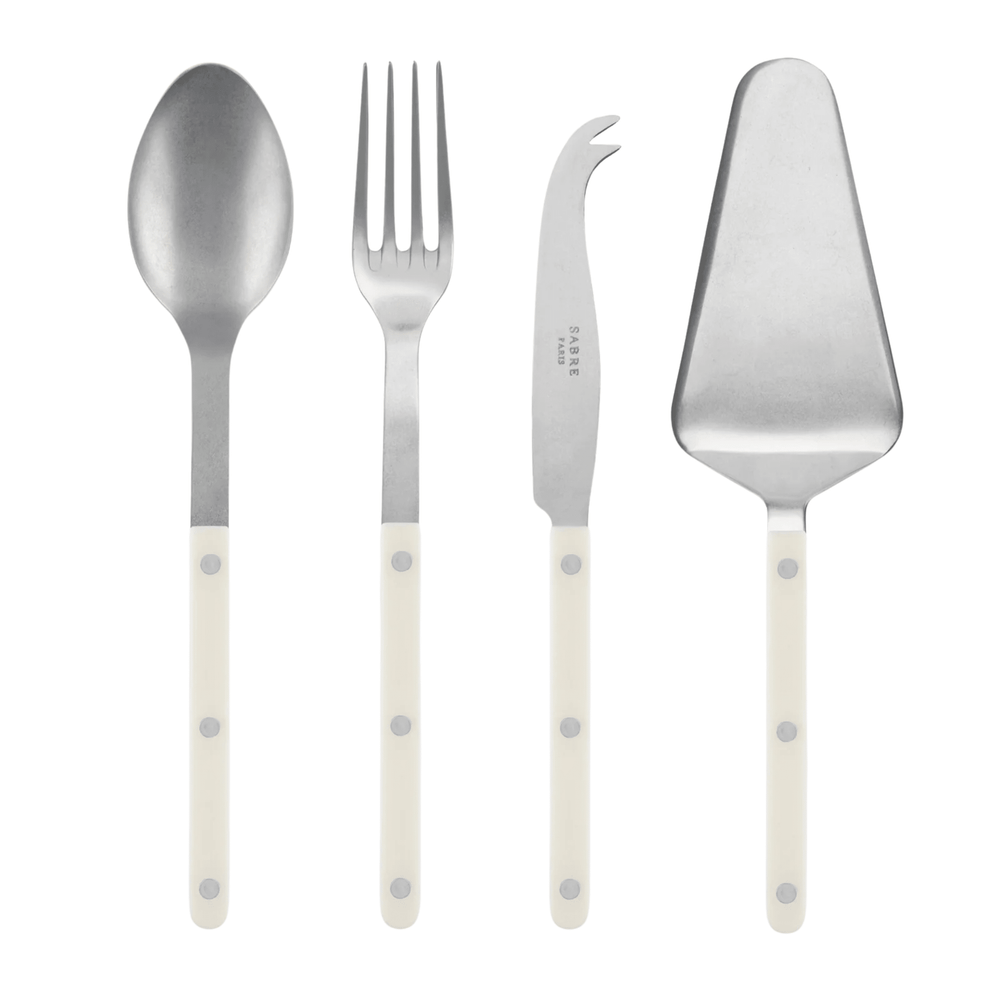 Bistrot Set of 4 Serving Pieces - Ivory