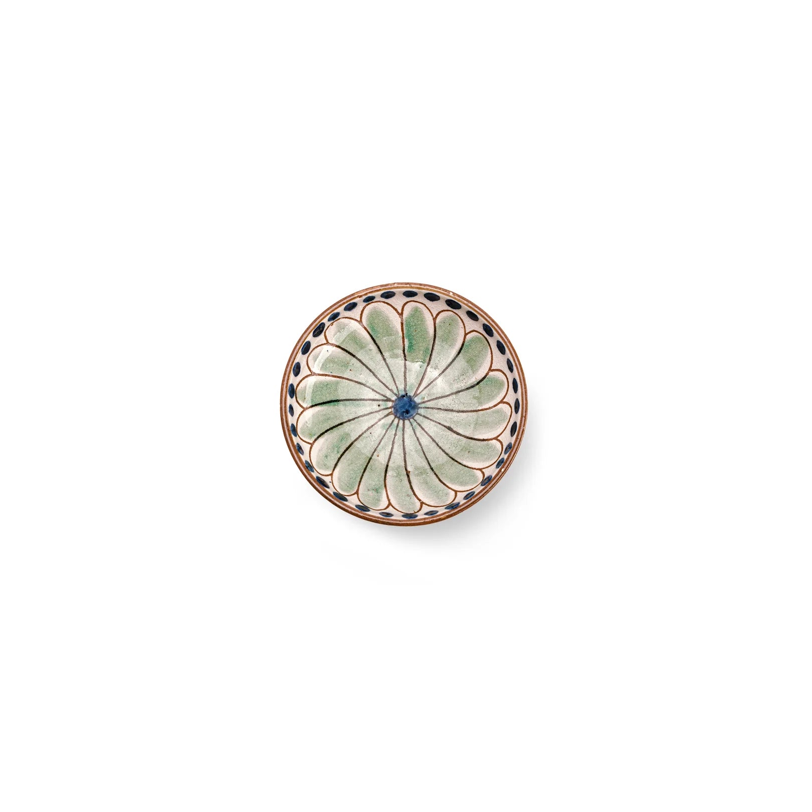 Blue Daisy Mini Ceramic Plate