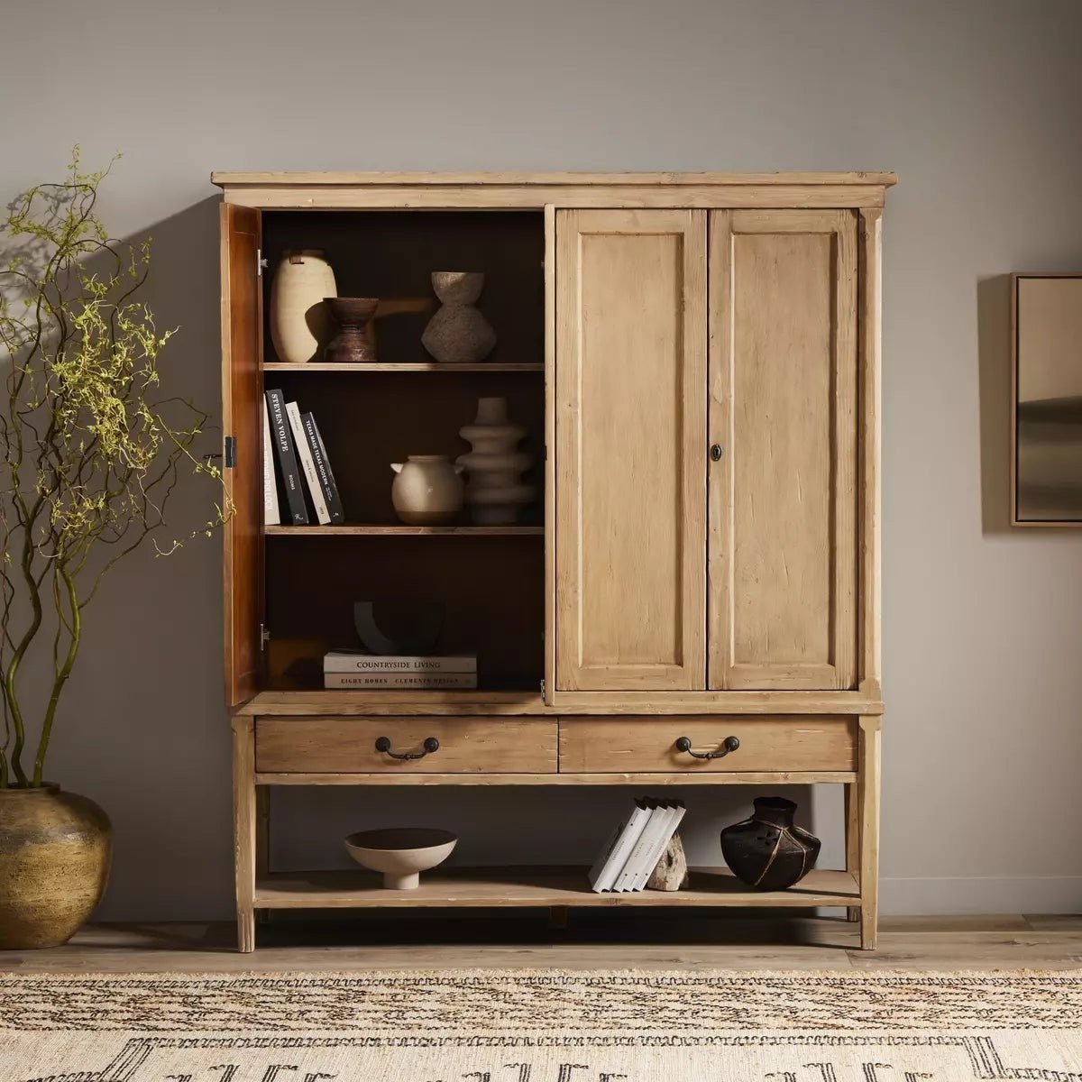 Brimley Wide Cabinet 60"