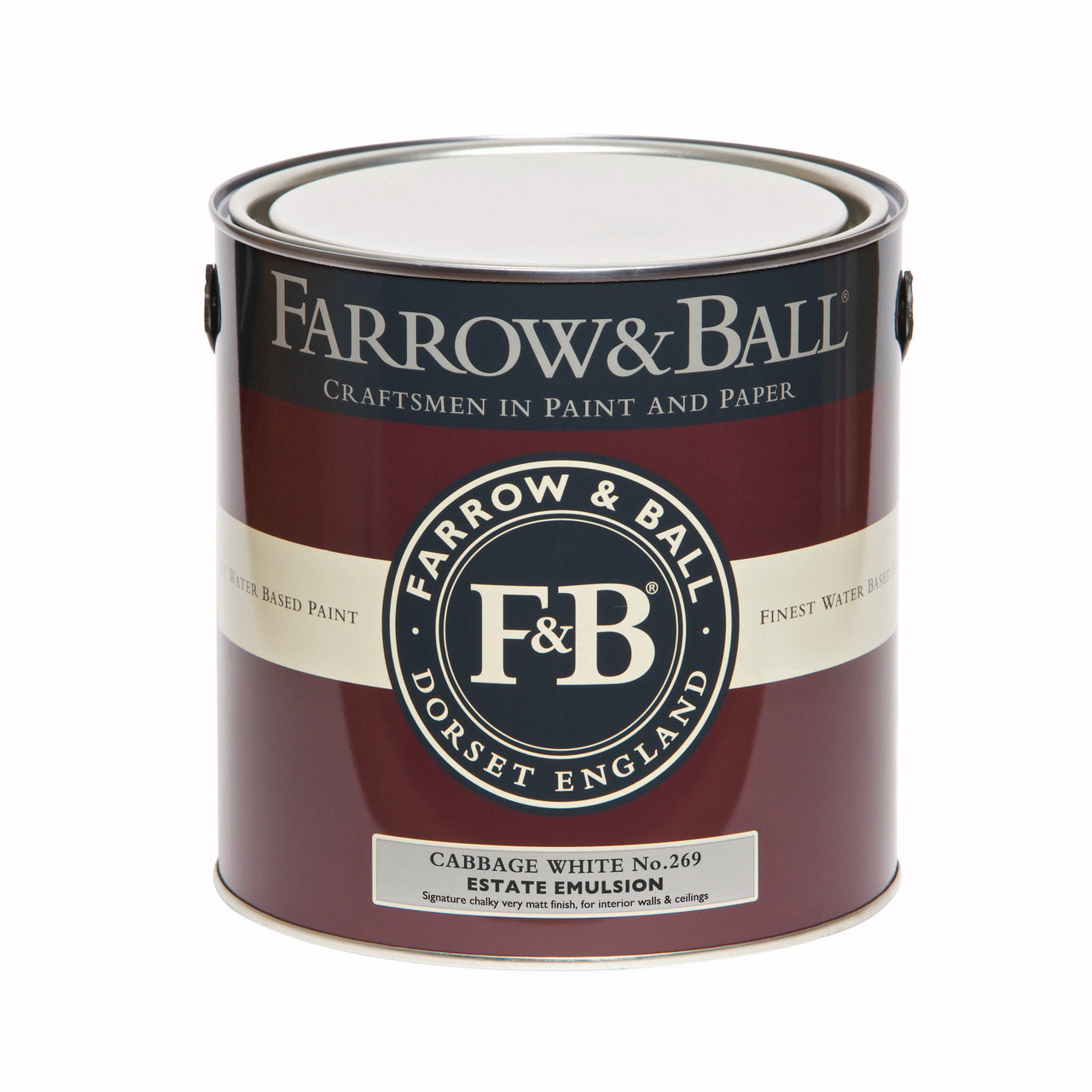 Cabbage White No.269 paint tin and swatch