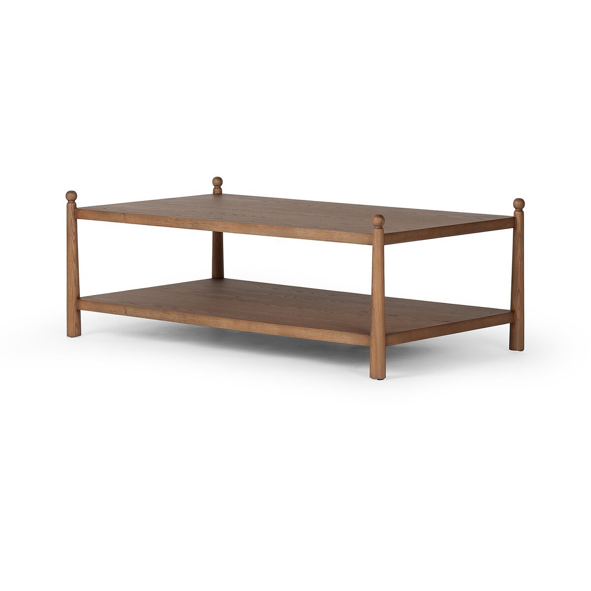 Eldridge Coffee Table styled in a living room — Amber Lewis x Four Hands