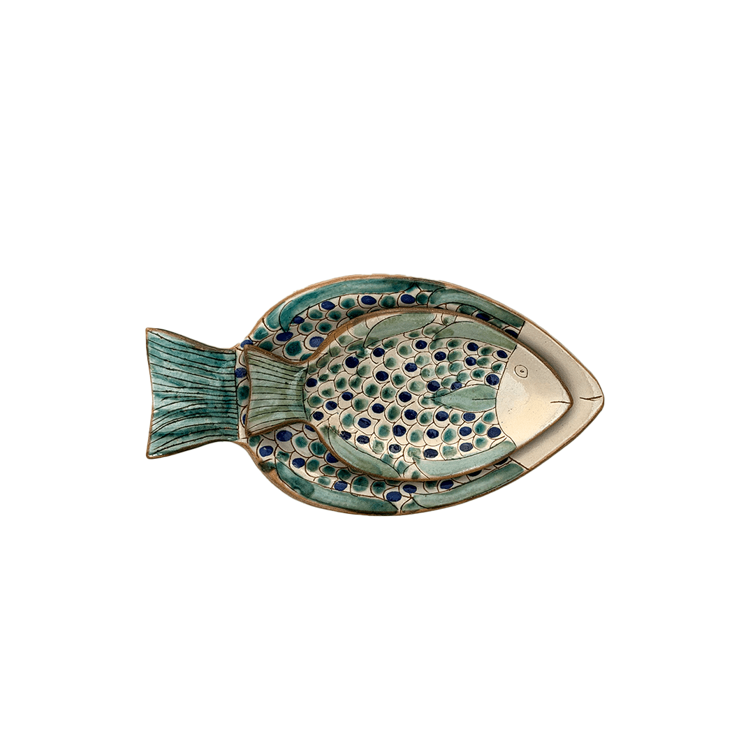 Fish Ceramic Platter : Small by KILIIM