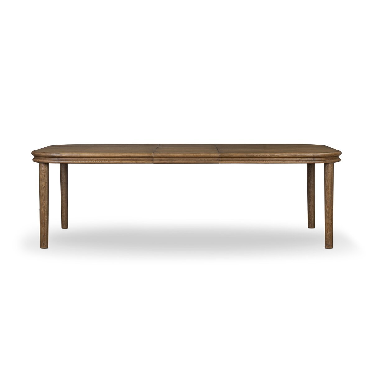 Florent Dining Table in Amber Oak – front view