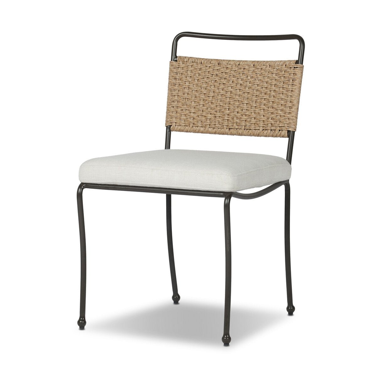 Idalia Outdoor Dining Chair in Vergo Cream – primary view