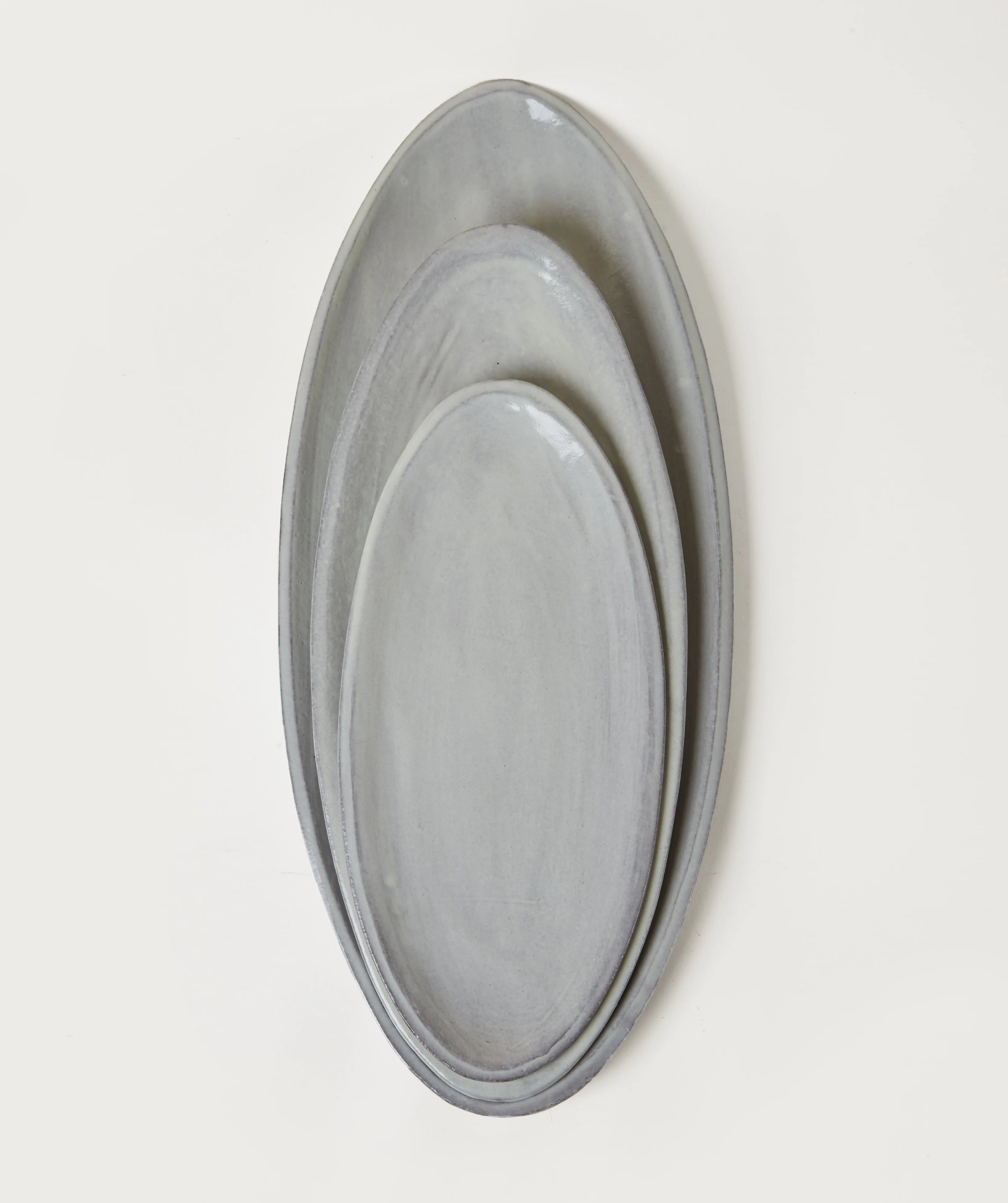 Assisi Oval Platter - Dove Grey