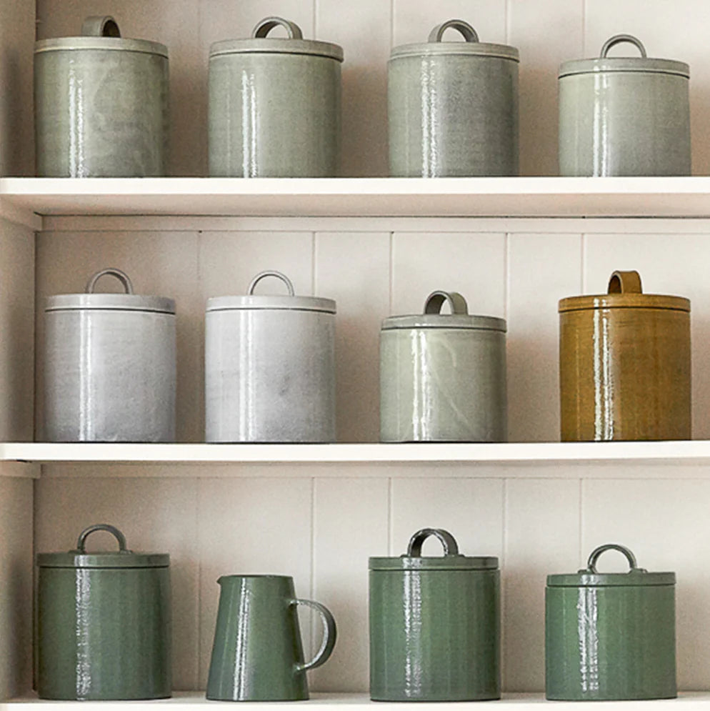 Assisi Dry Goods Canister - Dove Grey