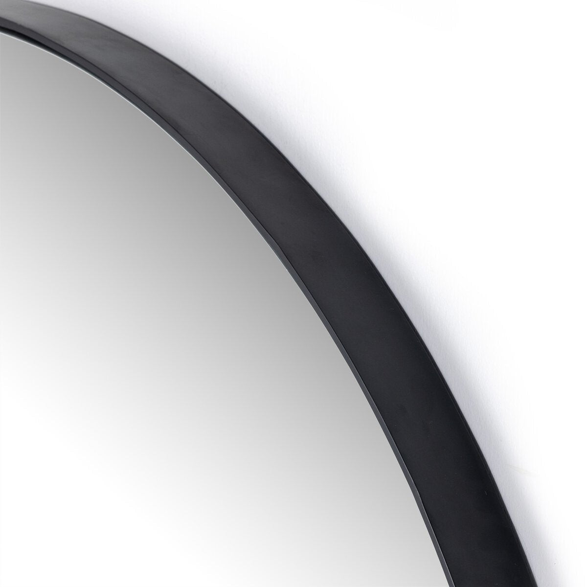 Iron Round Mirror