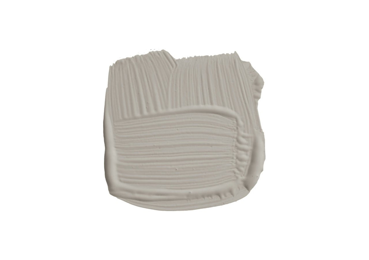 Farrow & Ball Lamp Room Gray No.88 brush-out swatch