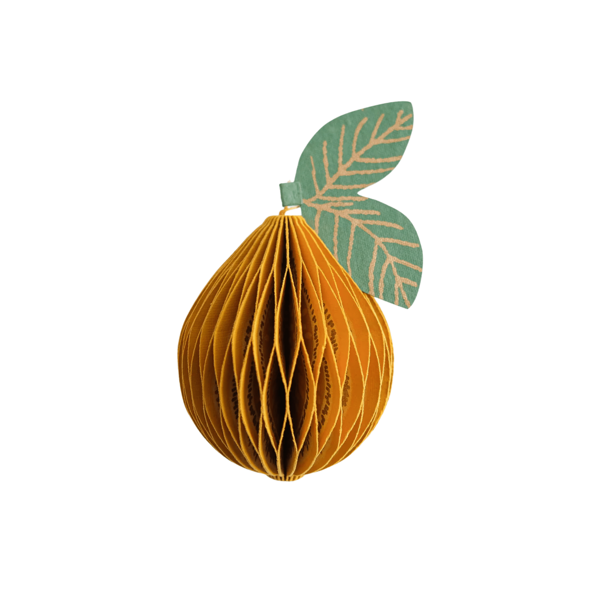 Lemon Honeycomb Ornament