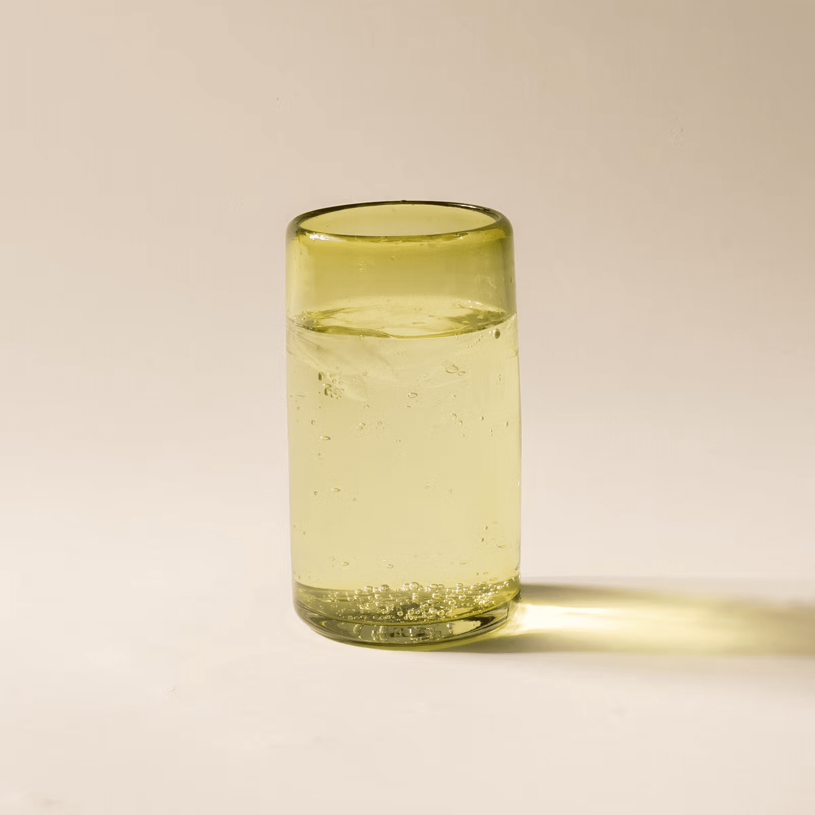 Recycled Handblown Glass Tumbler - Peridot