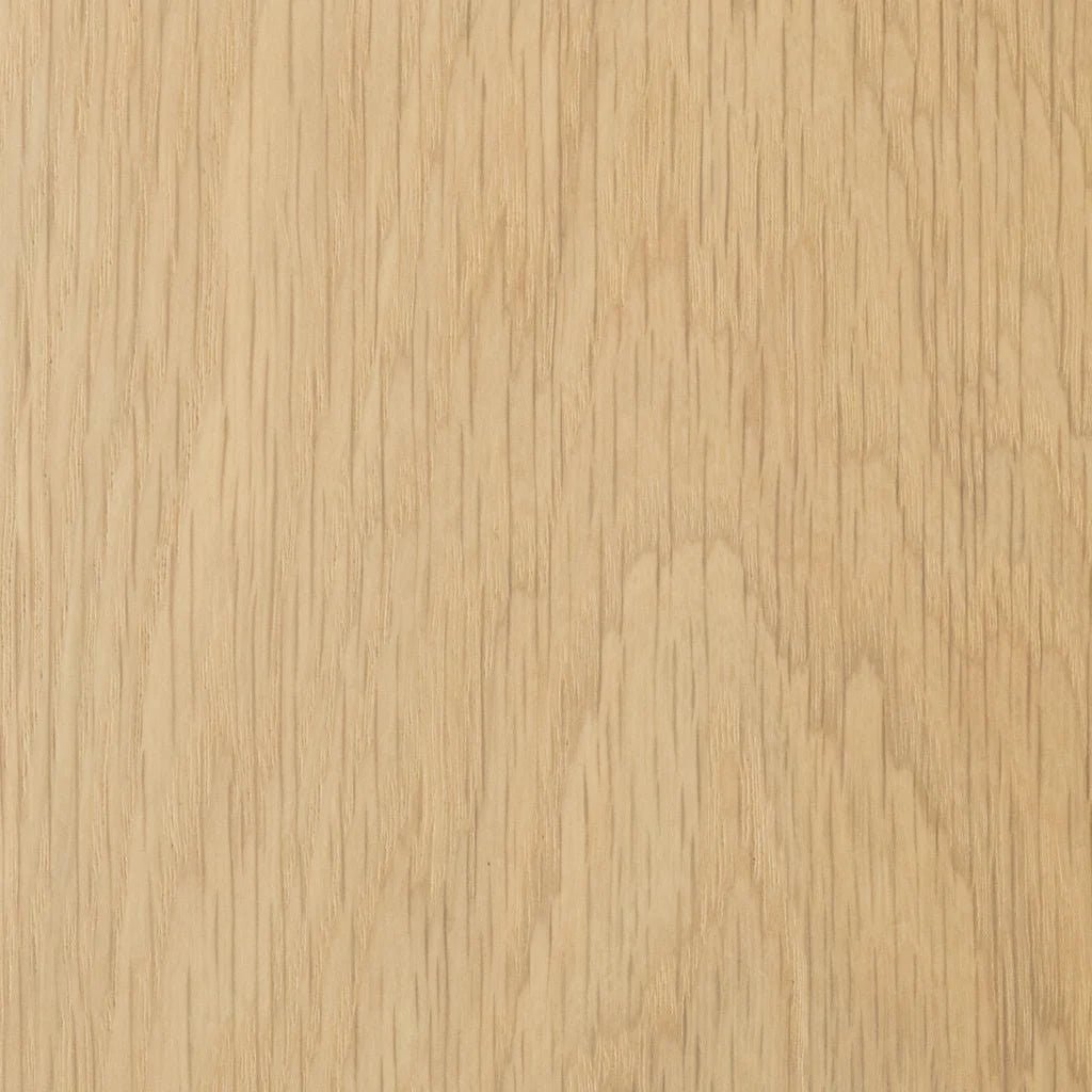 Calimia Home San Vincente side table light oak wood grain texture with natural vertical patterns
